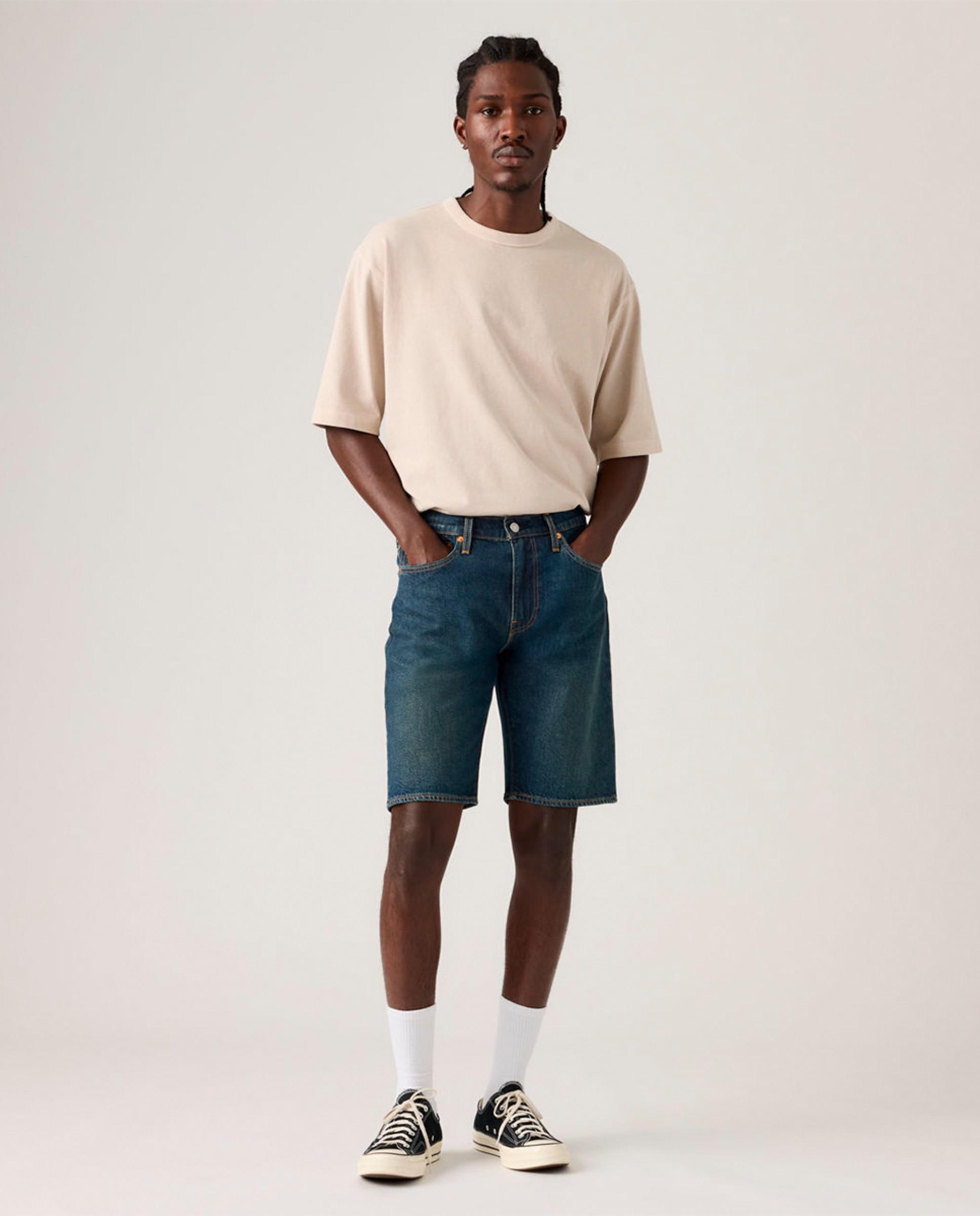 Bermudas de Ganga 405 Standard Azul-claro-1