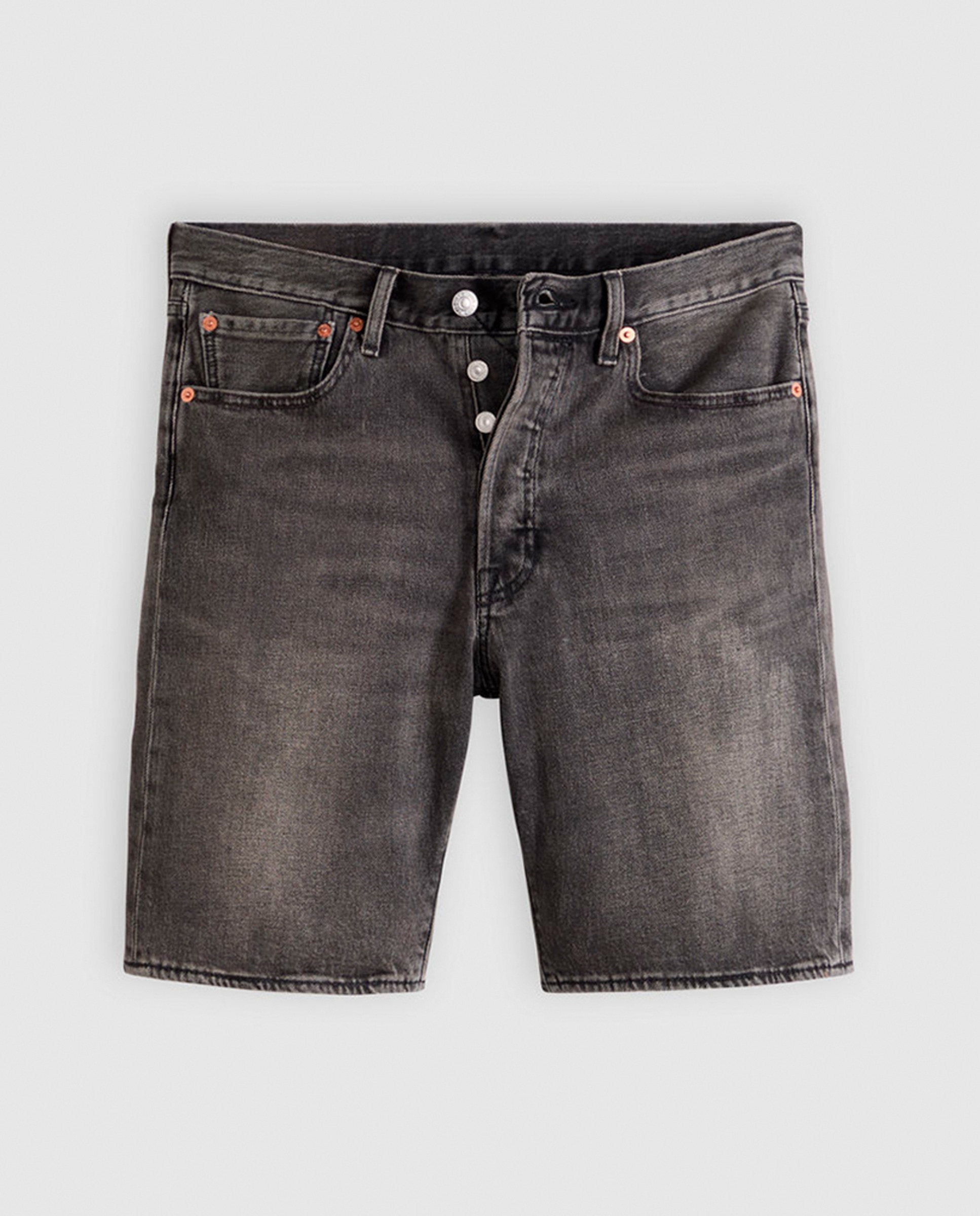 Bermudas de Ganga 501® Original de Algodão Cinzento-escuro-5