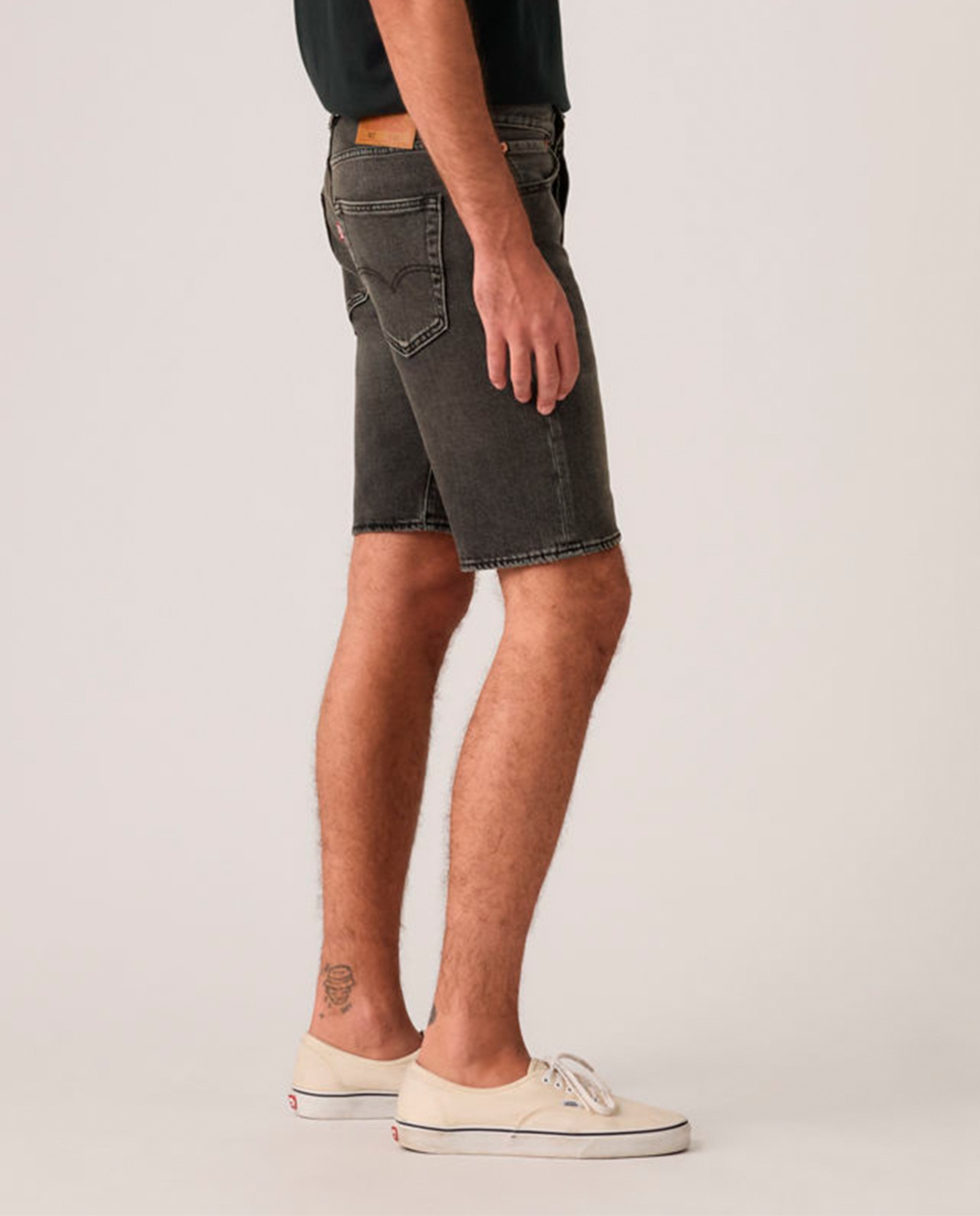 Bermudas de Ganga 501® Original de Algodão Cinzento-escuro-4