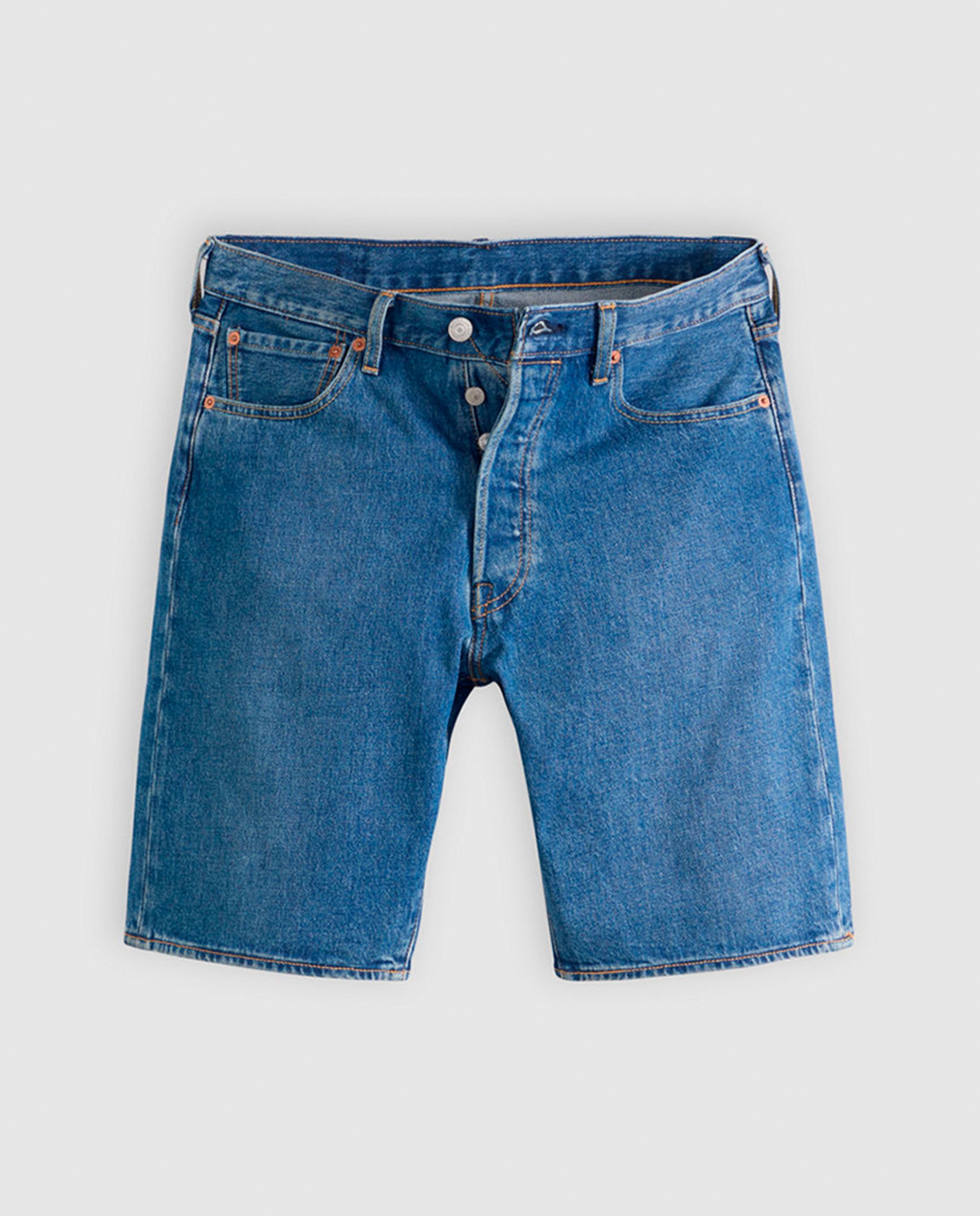 Bermudas de Ganga 501® Original de Algodão Azul-5