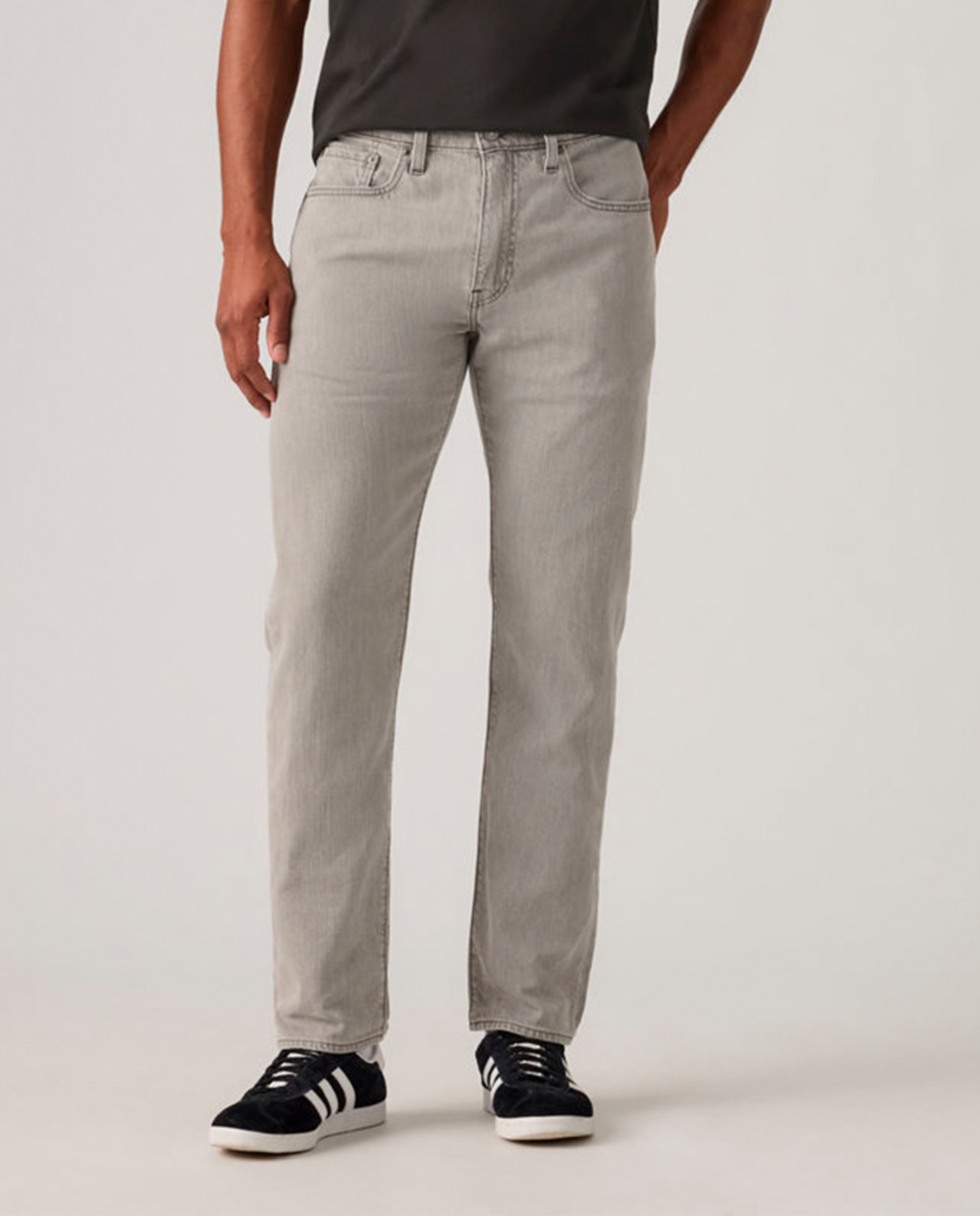 Jeans 502™ Tapered Stretch Cinzento-claro-2