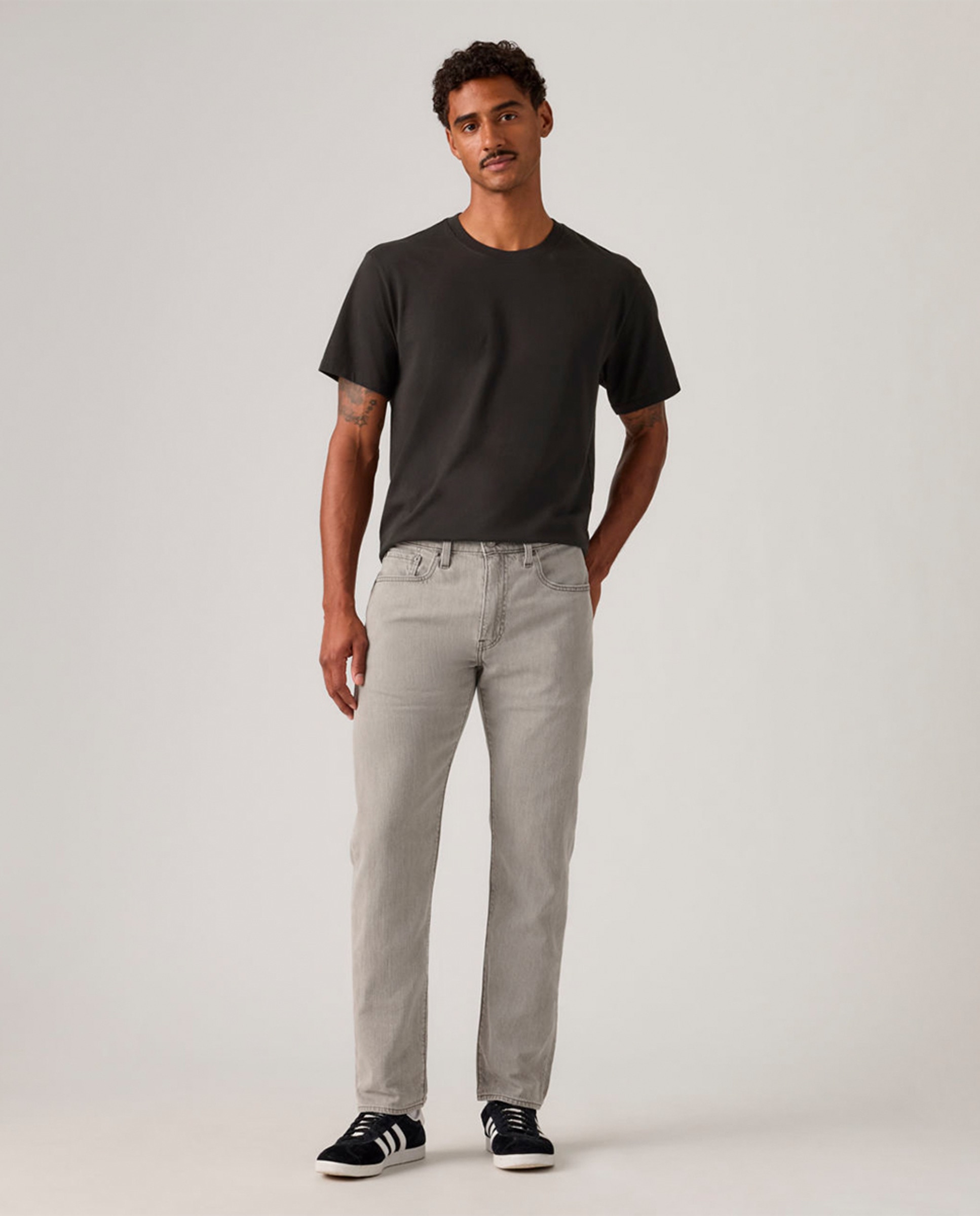 Jeans 502™ Tapered Stretch Cinzento-claro-1