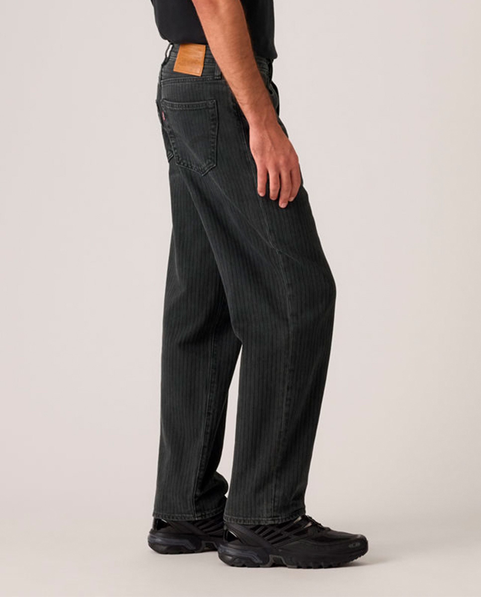 Jeans 568™ Loose Straight Cinzento-escuro-4
