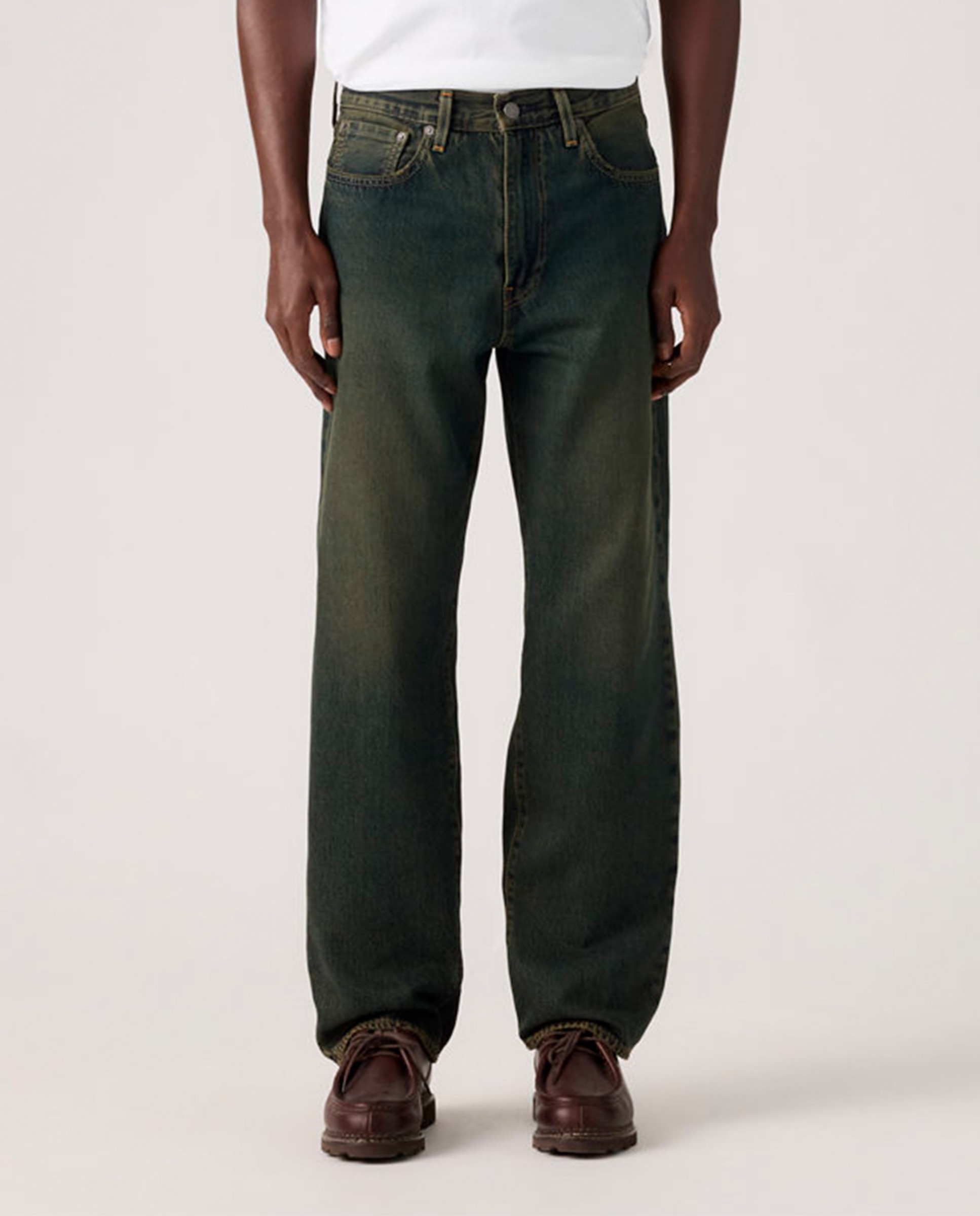 Jeans 568™ Loose Straight Cinzento-escuro-2