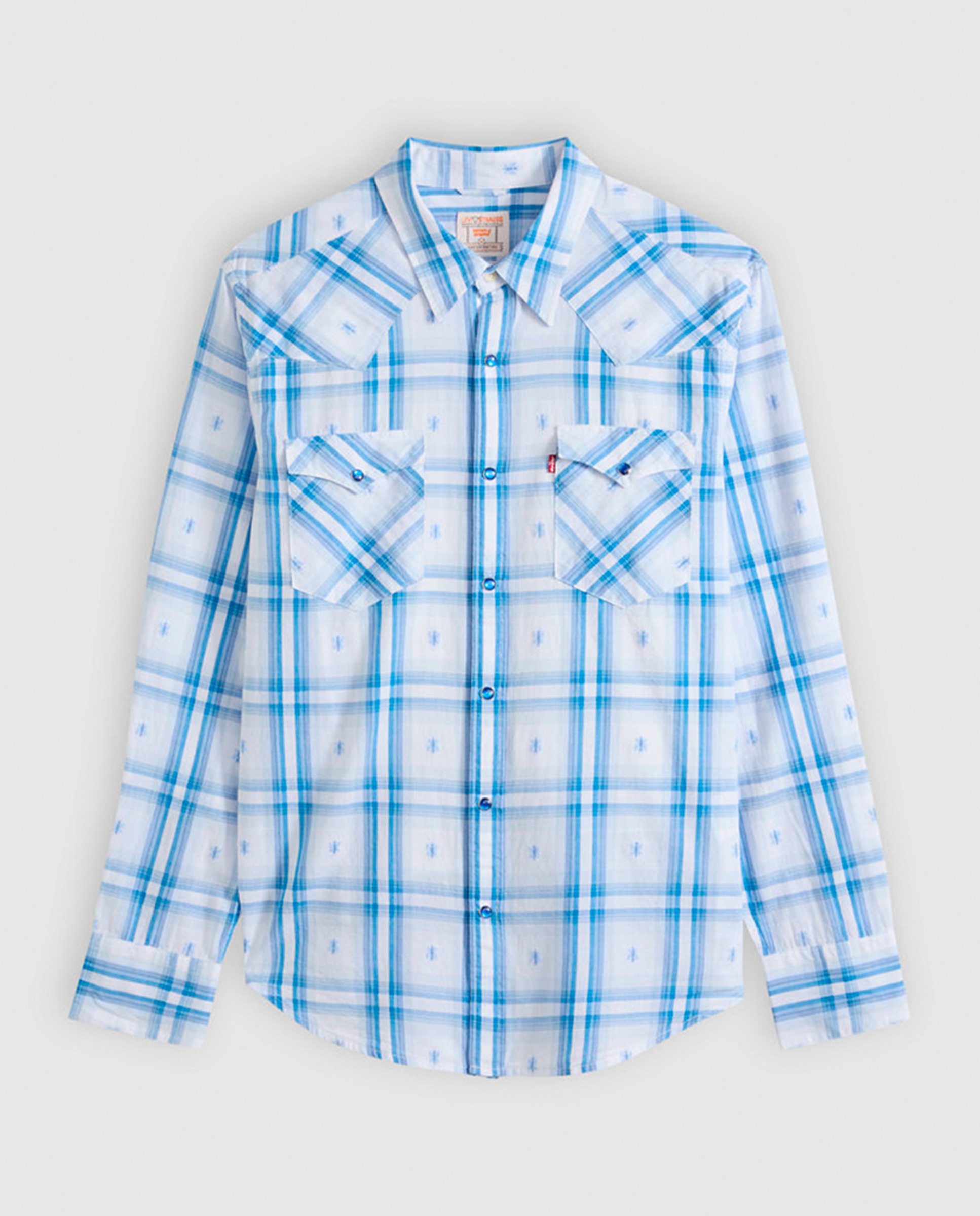 Camisa de Manga Comprida Multicolor-3