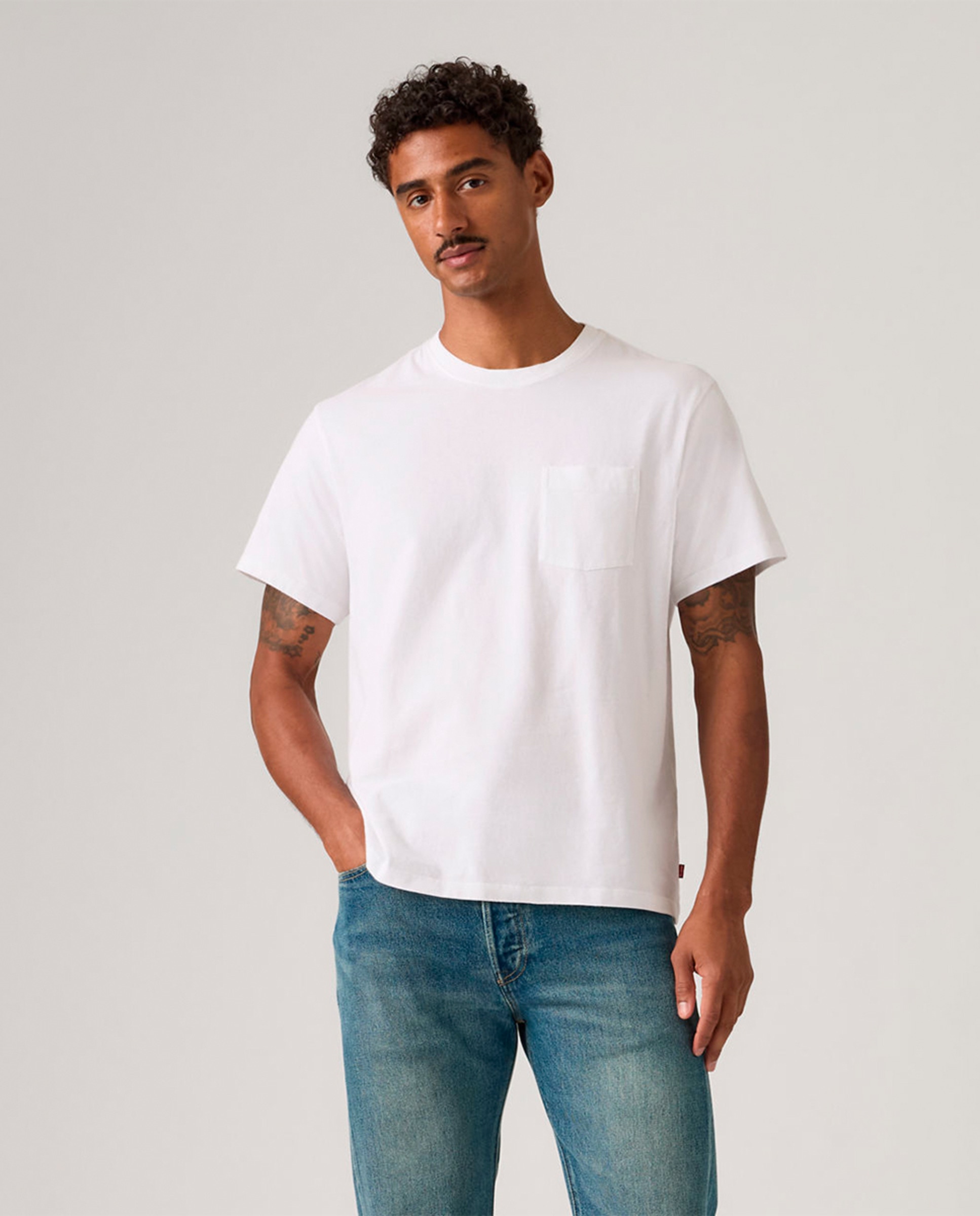 Imagem 0 de T-shirt de Manga Curta com Decote Redondo