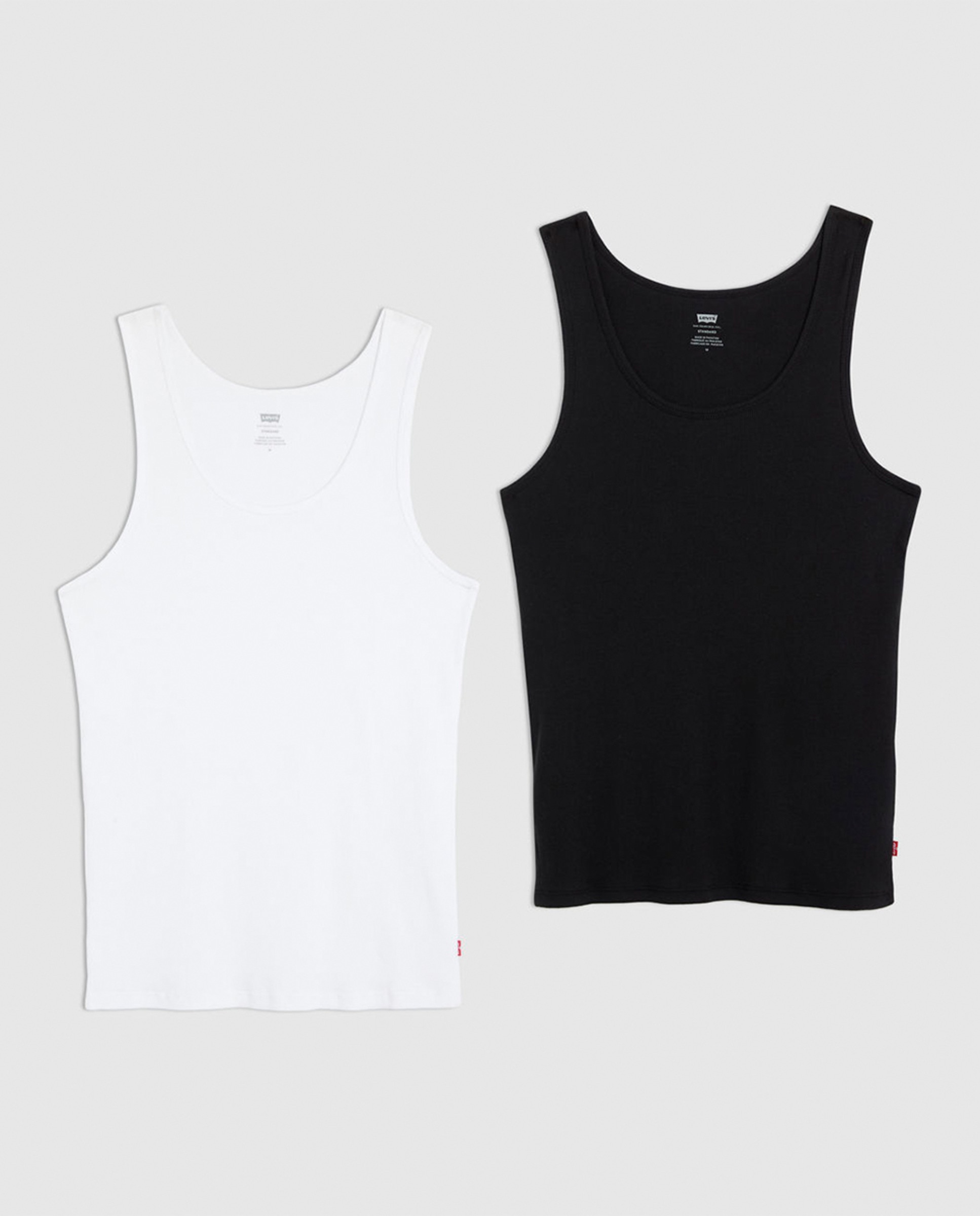 Pack de T-shirts sem Mangas e com Gola Redonda Multicolor-7