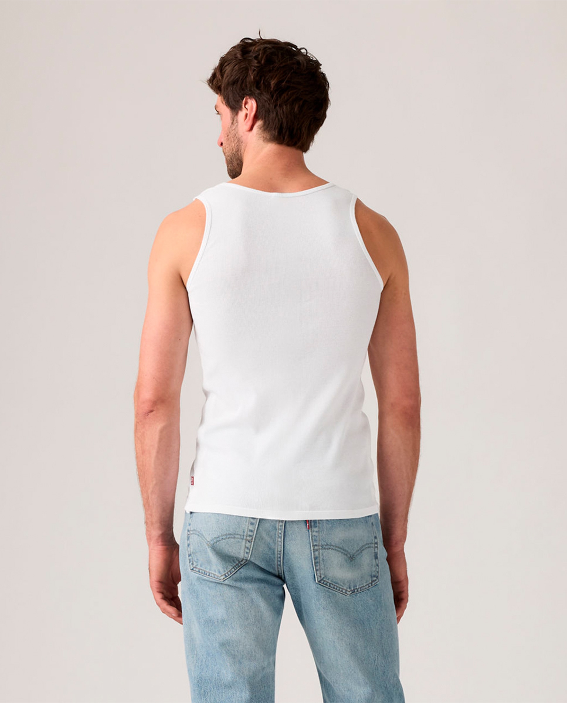 Pack de T-shirts sem Mangas e com Gola Redonda Multicolor-4
