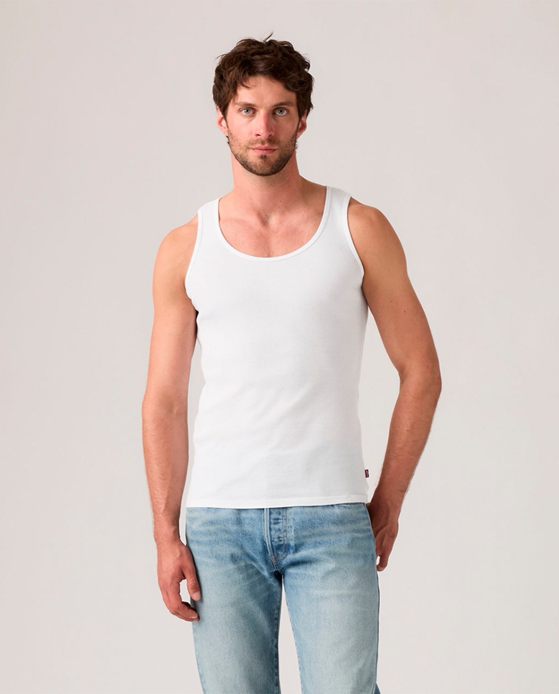 Pack de T-shirts sem Mangas e com Gola Redonda Multicolor-3