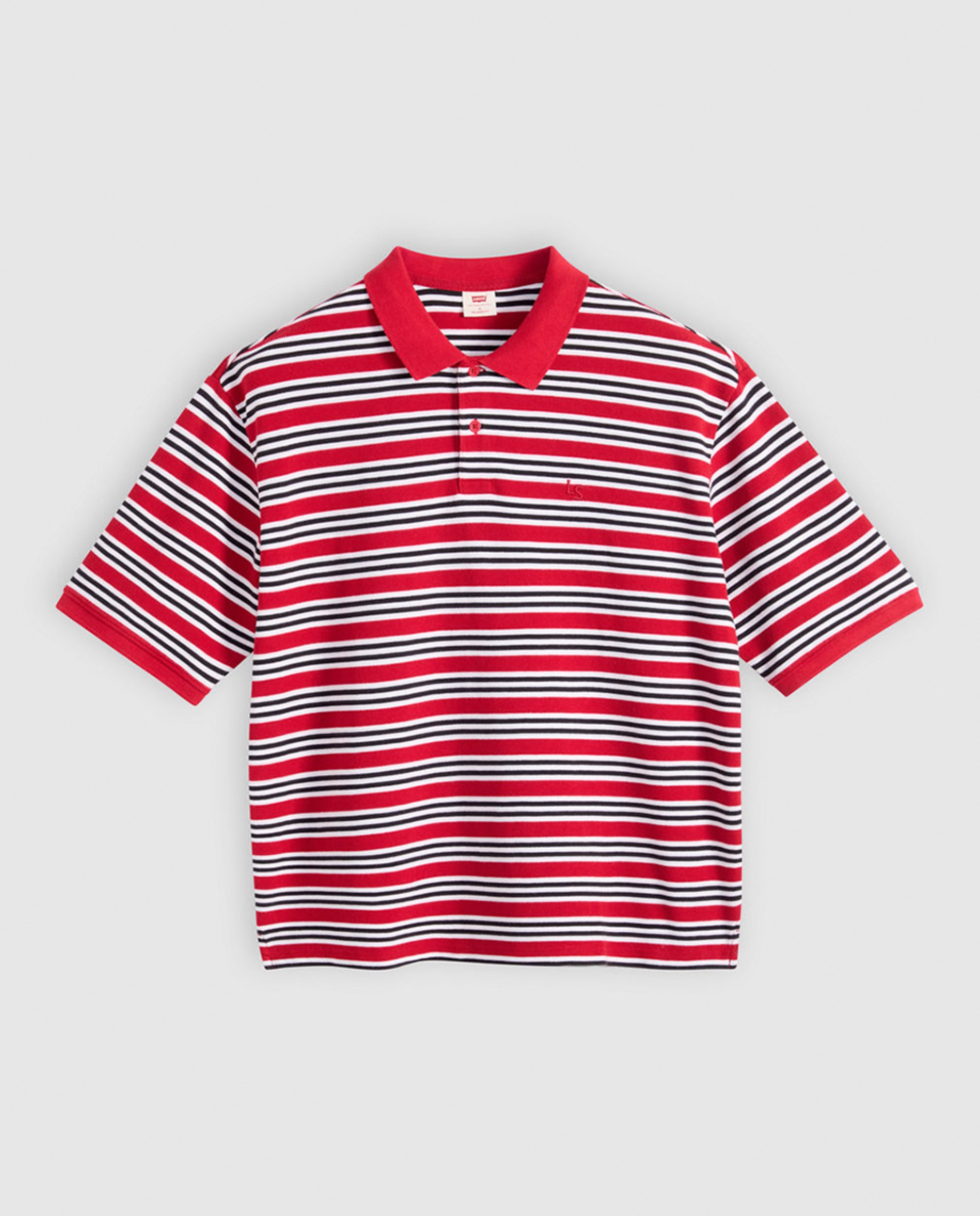 Polo de homem de manga curta Multicolor-3
