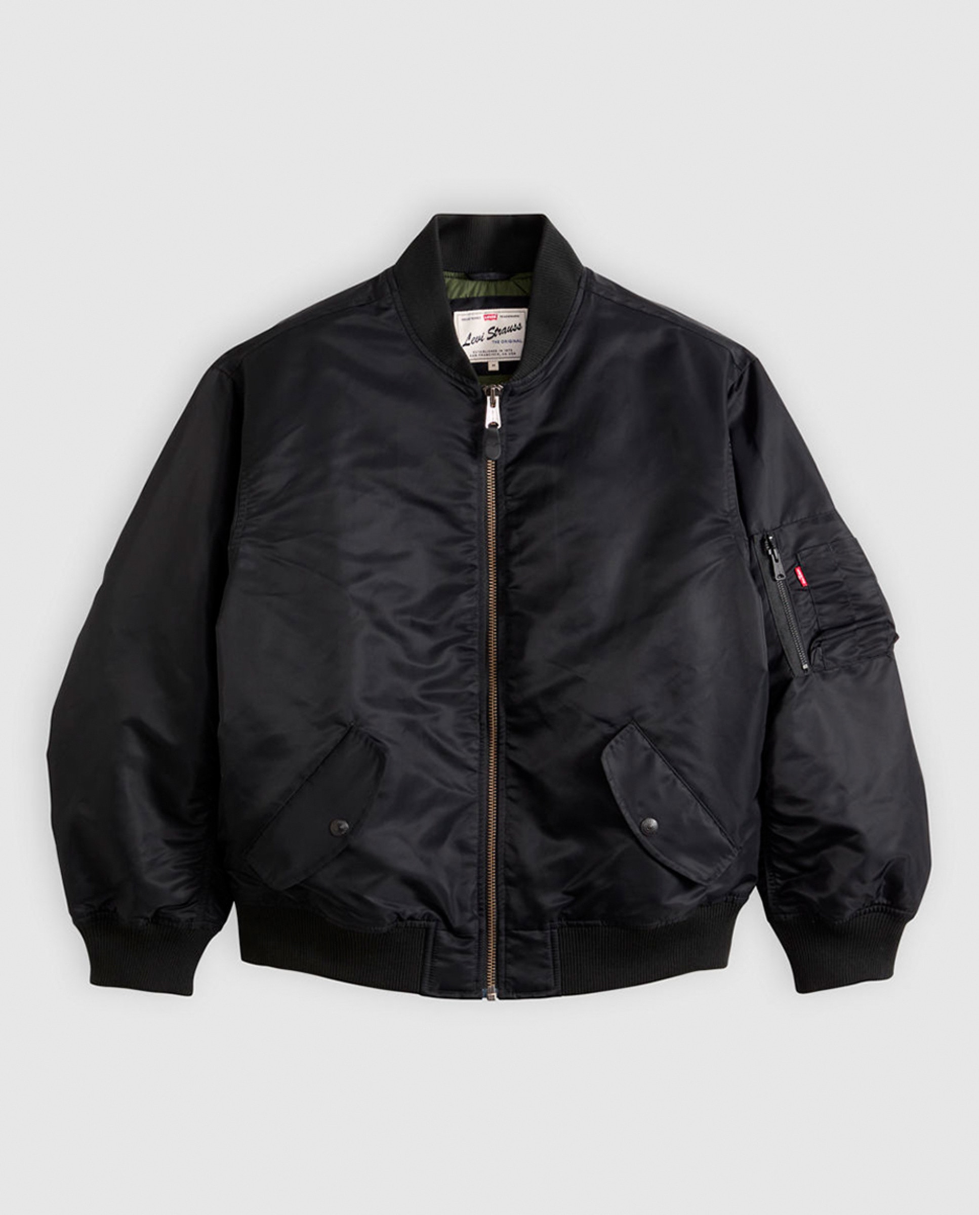 Blusão Tipo Bomber Preto-3