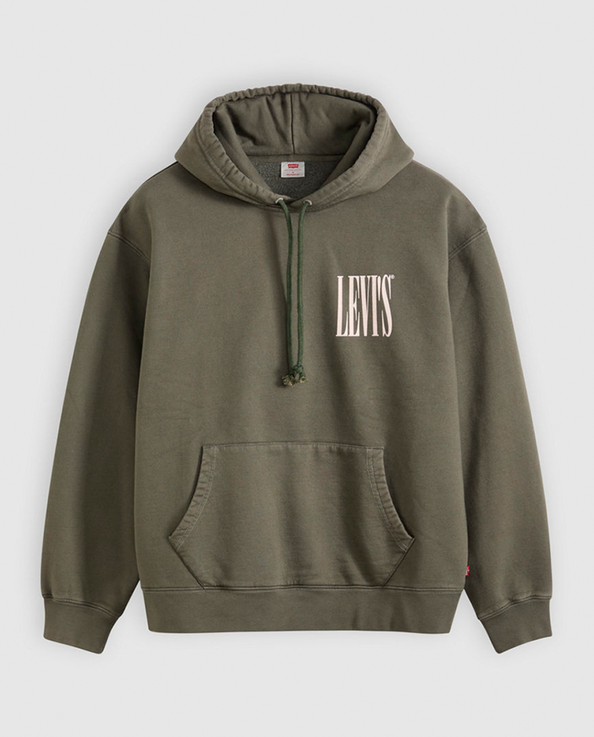 Sweatshirt de homem com capuz Verde-escuro-3