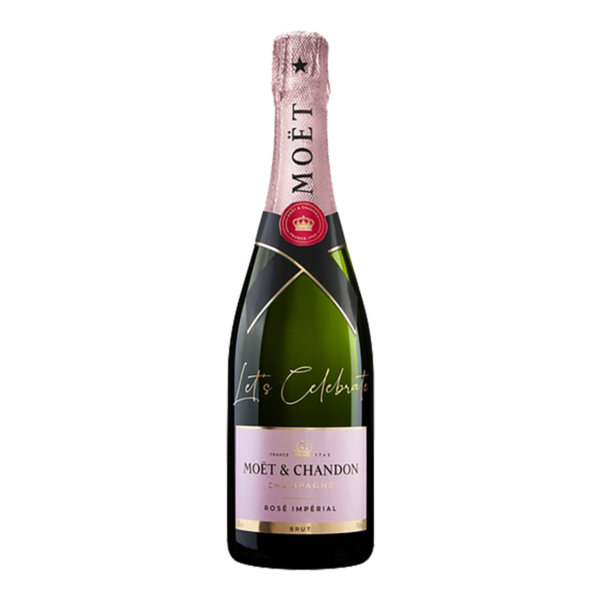 Champagne Moët & Chandon Rosé Impérial Let´s Celebrate 1