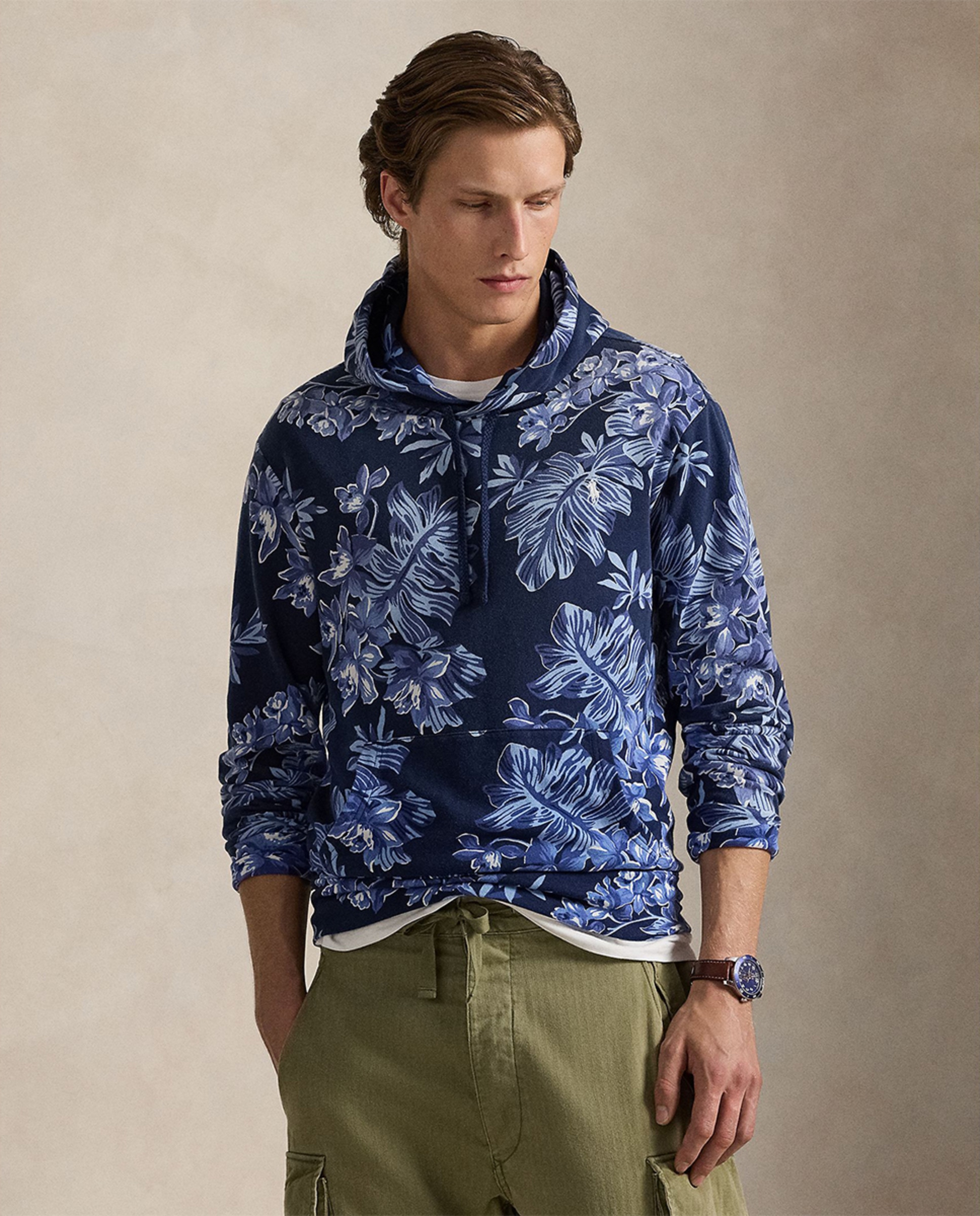 Imagem 0 de Sweatshirt de Tecido Turco com Capuz e Estampado