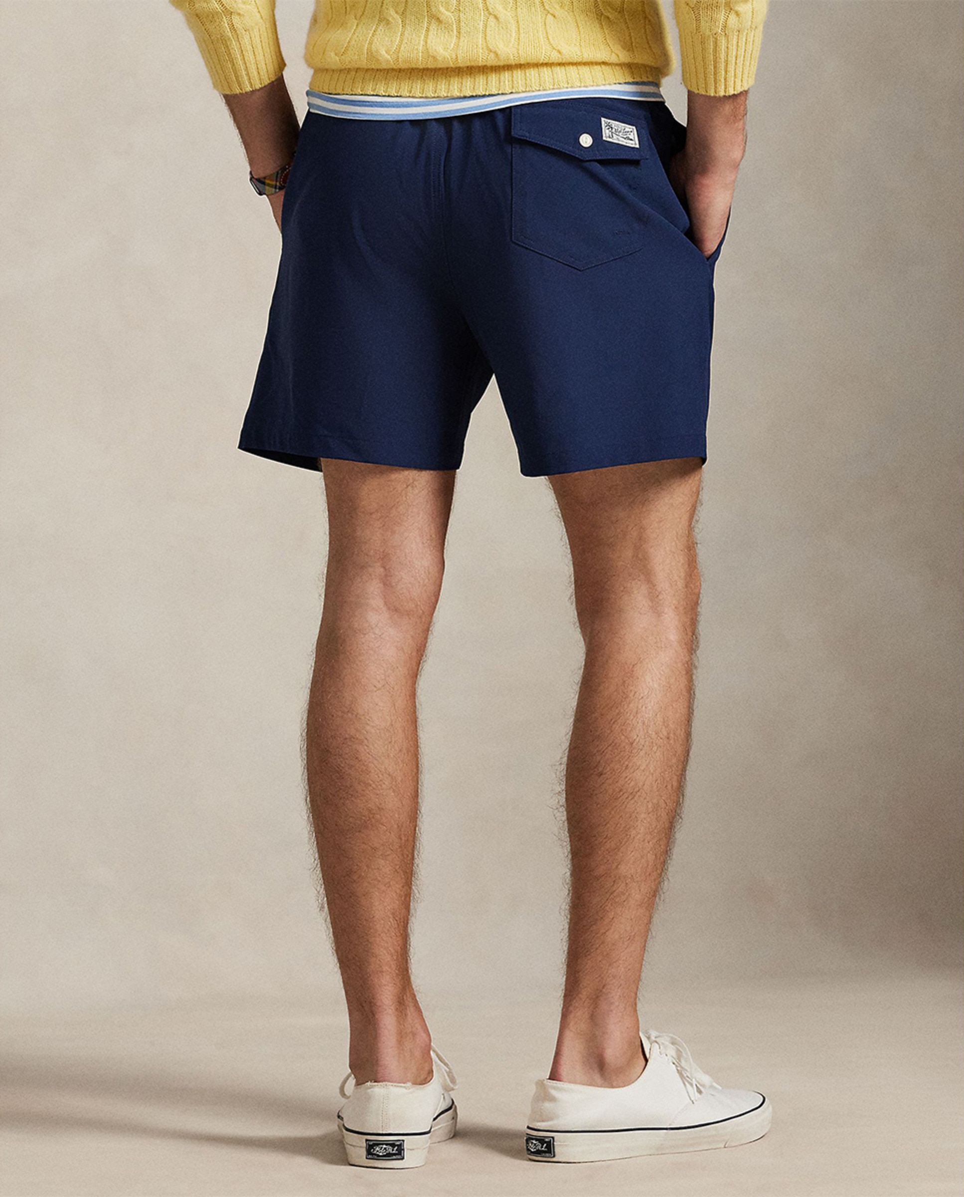 Calções de Banho com Polo Bear Marinho-3