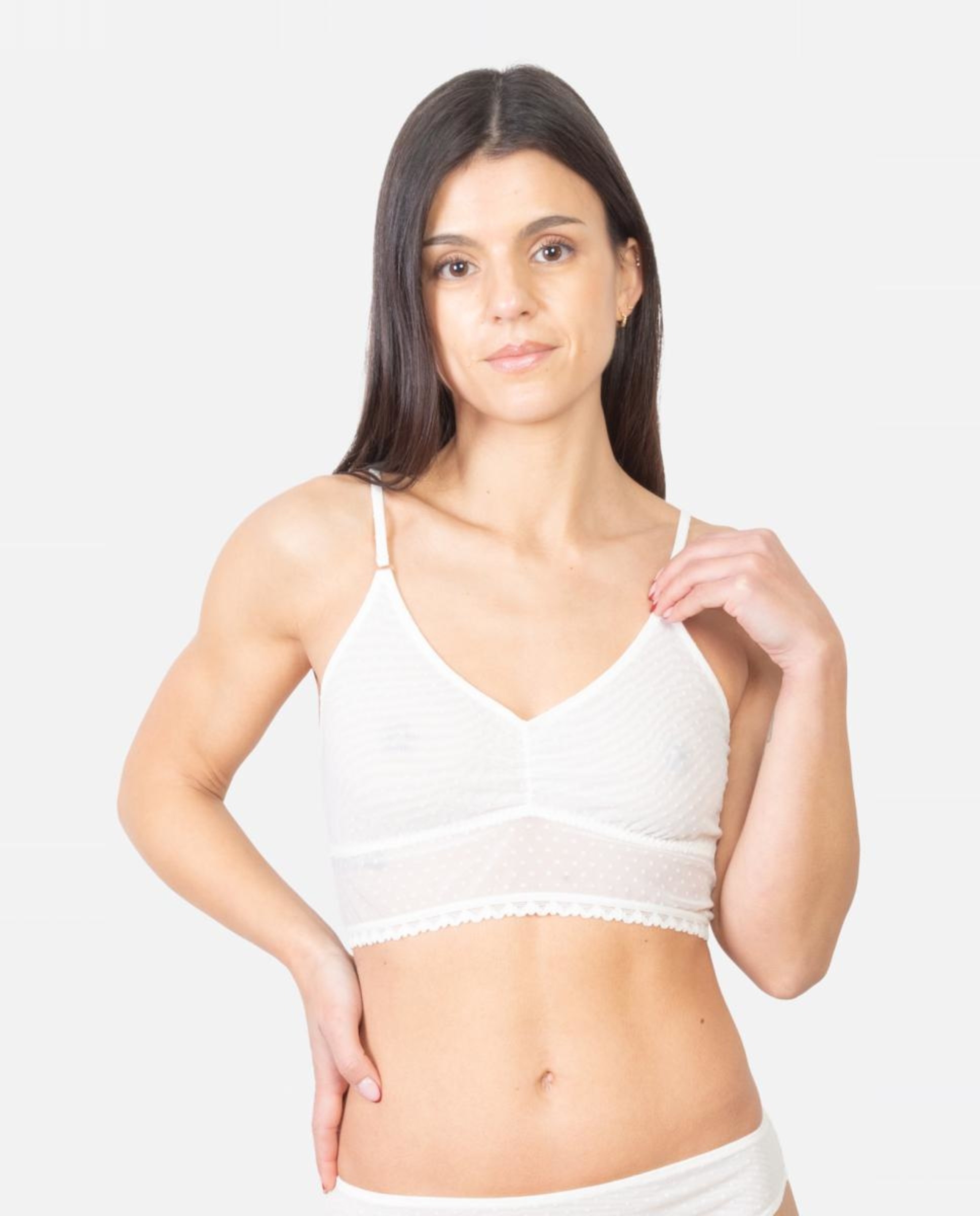 Imagem 0 de Top de Tule e Plumetti