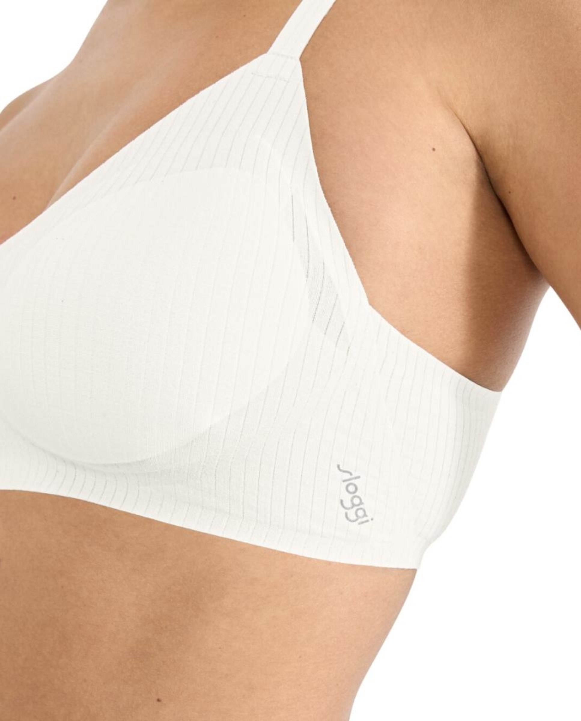 Soutien Soft Bra com Almofadas Amovíveis Cru-3