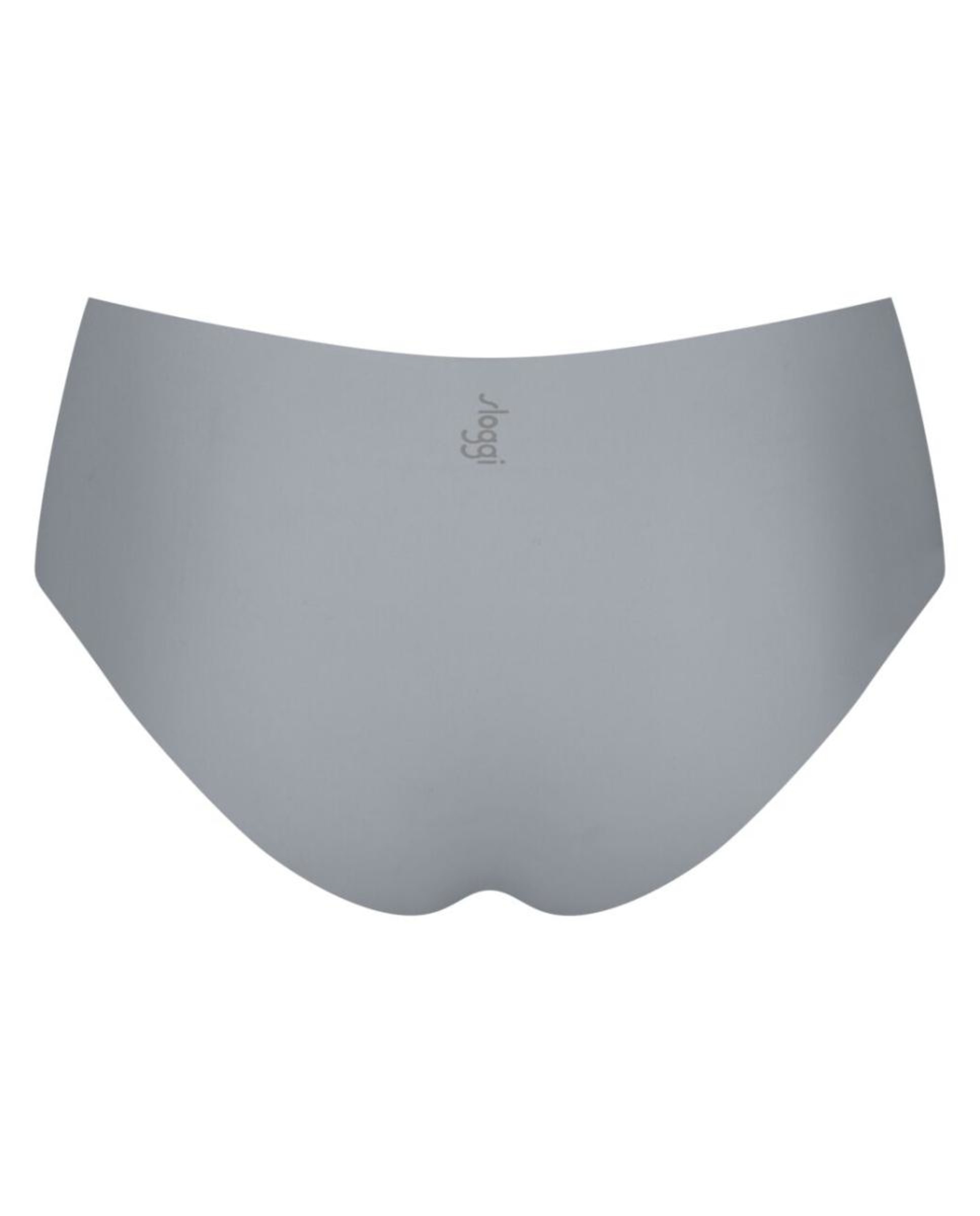 Cueca Tipo Hipster sem Costuras Cinzento-claro-5