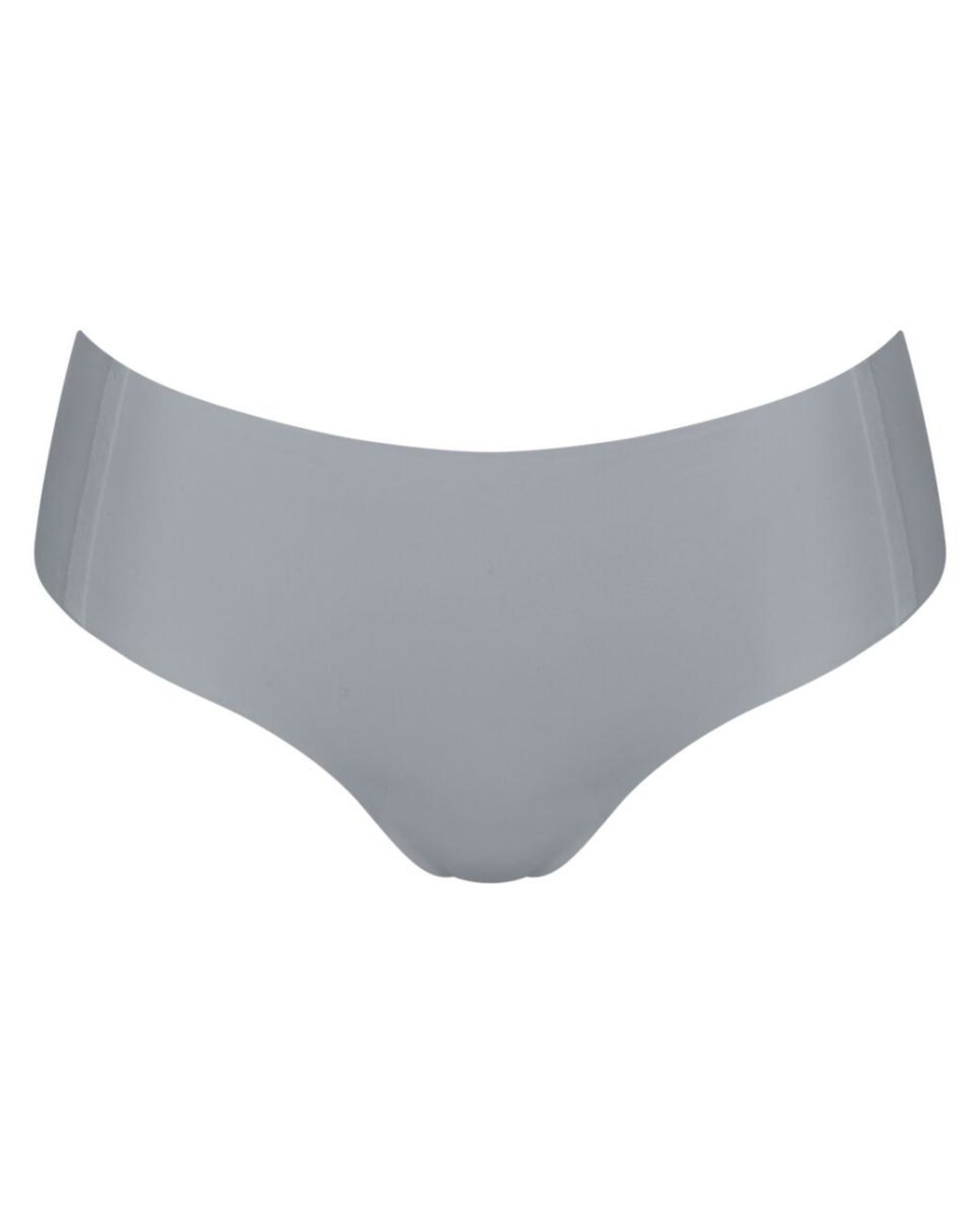 Cueca Tipo Hipster sem Costuras Cinzento-claro-4