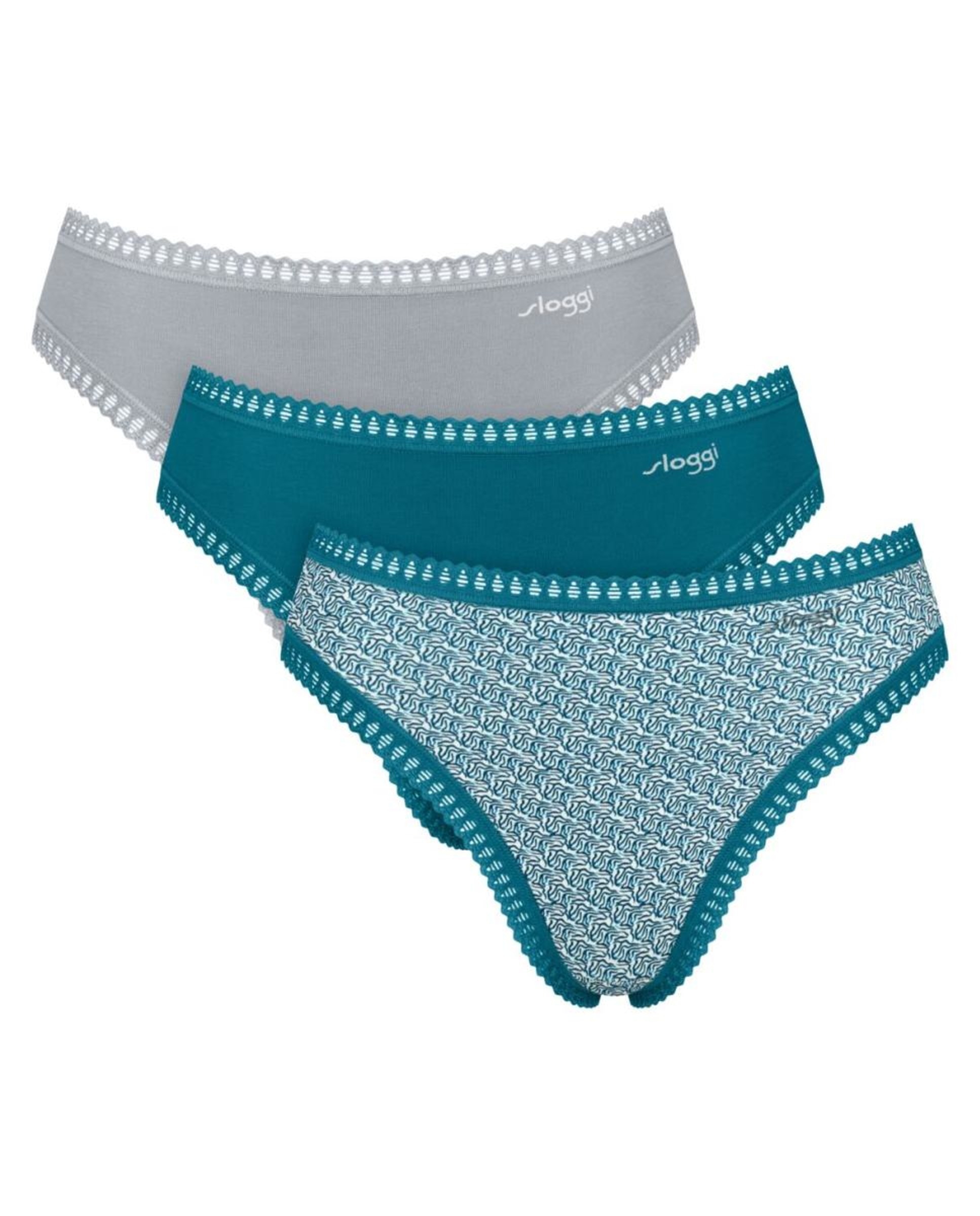 Pack de Cuecas de Estilo Tai Verde-escuro-4