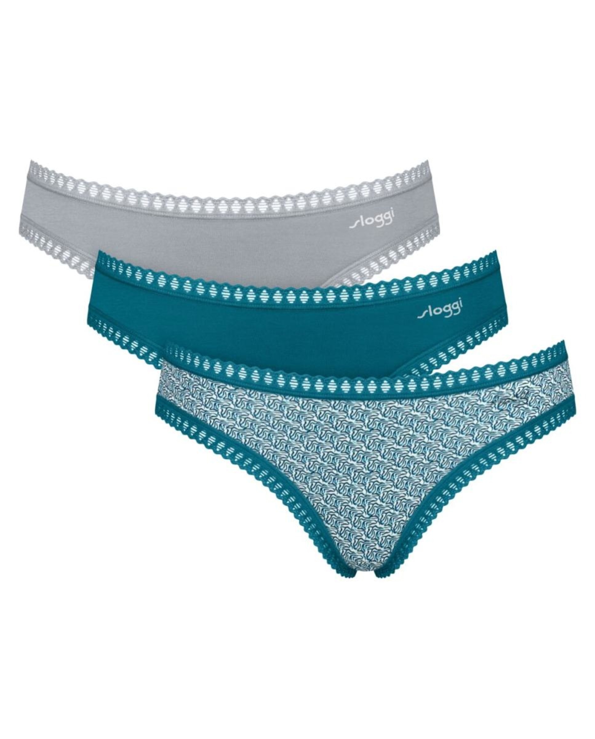 Pack de Cueca Mini Verde-escuro-4
