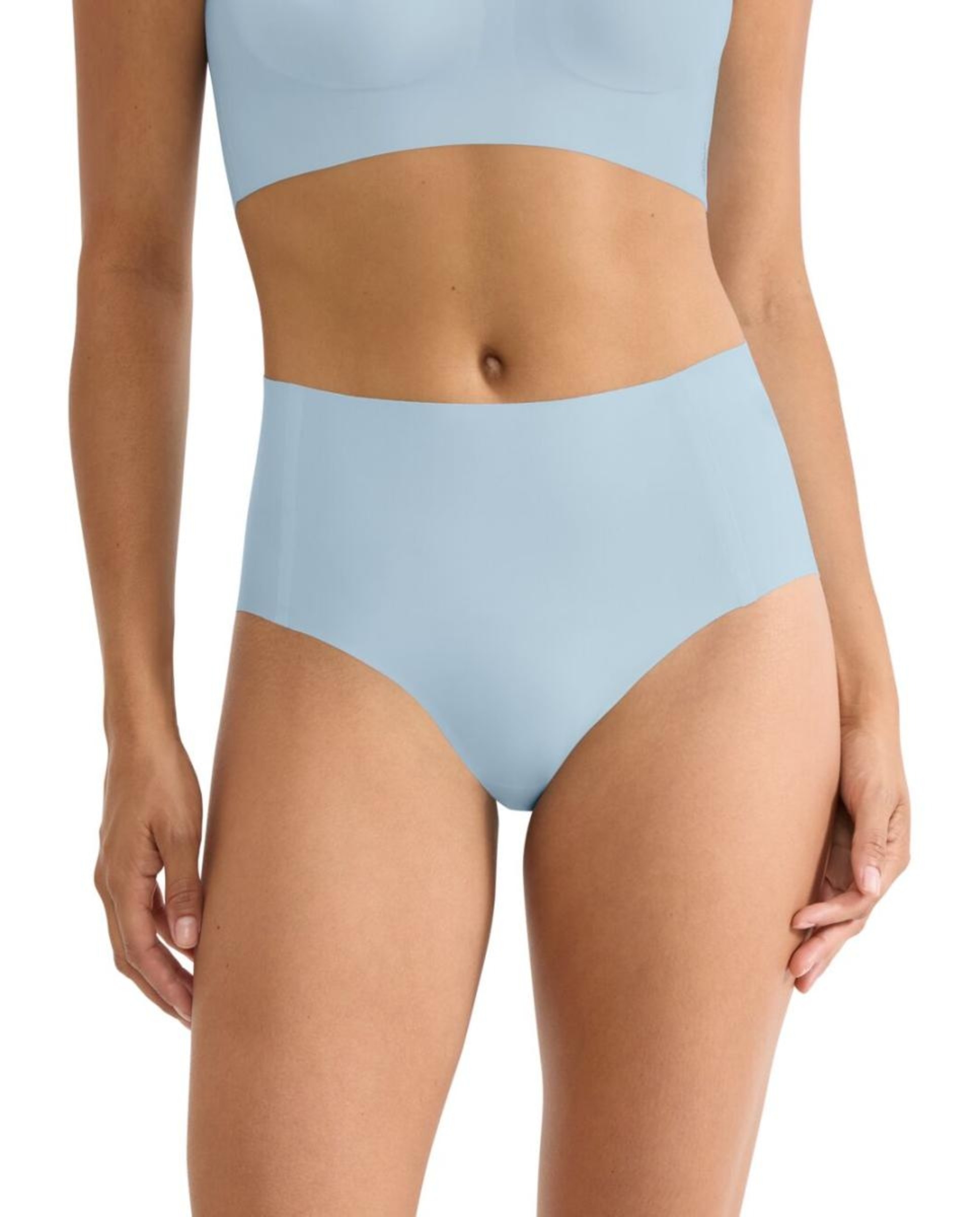 Cueca com Cintura Subida Azul-claro-1