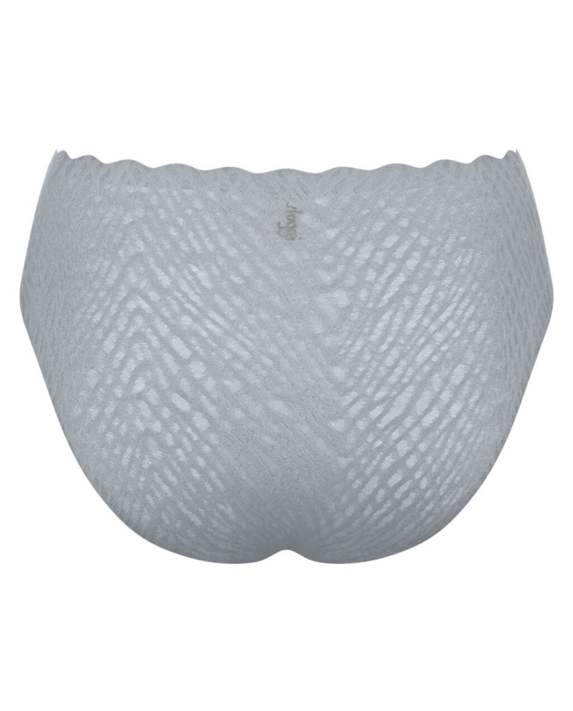 Cueca de Perna Alta Cinzento-claro-5