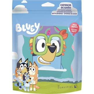esponja de baño Bluey 1 unidad - Suavipiel