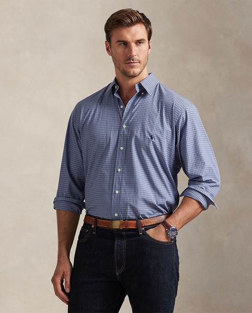 Imagem 0 de Camisa Custom Fit de Popelina Elástica