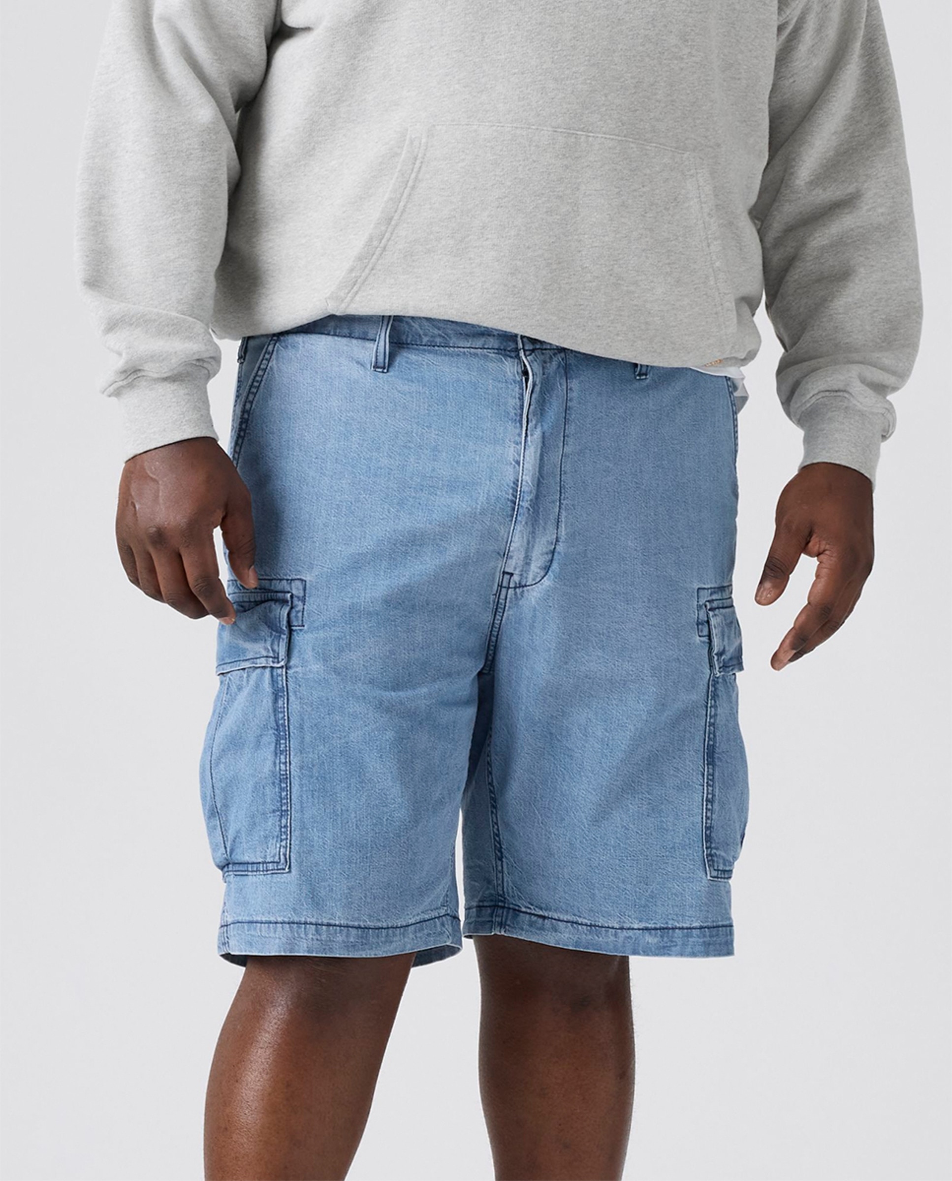 Imagem 0 de Bermudas Cargo de Algodão Tamanhos Grandes