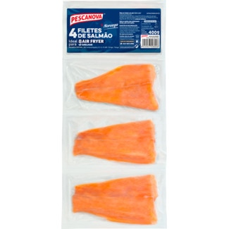 Filetes de Salmão embalagem 400 g - Pescanova