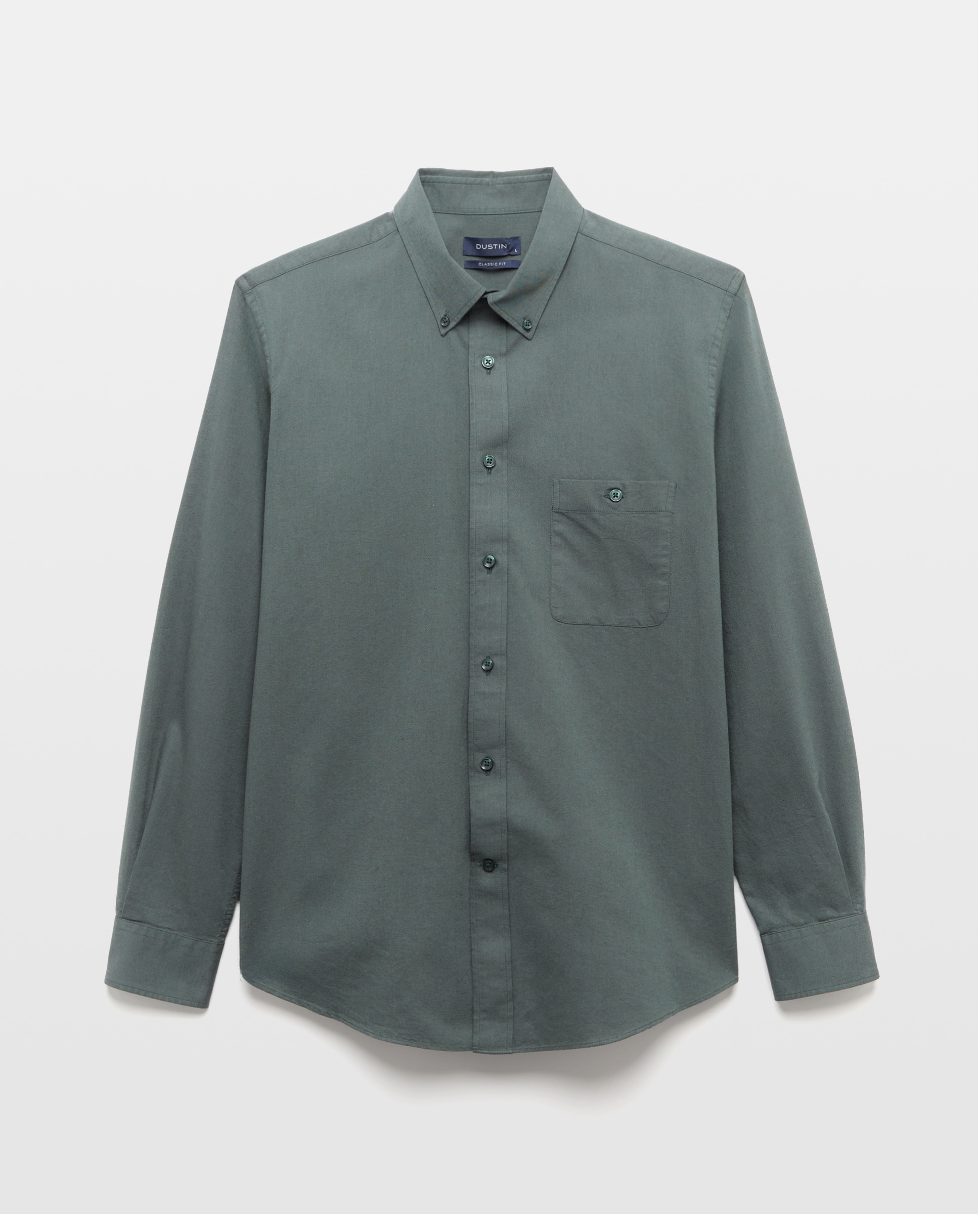 Camisa Oxford Lisa Verde-escuro-4