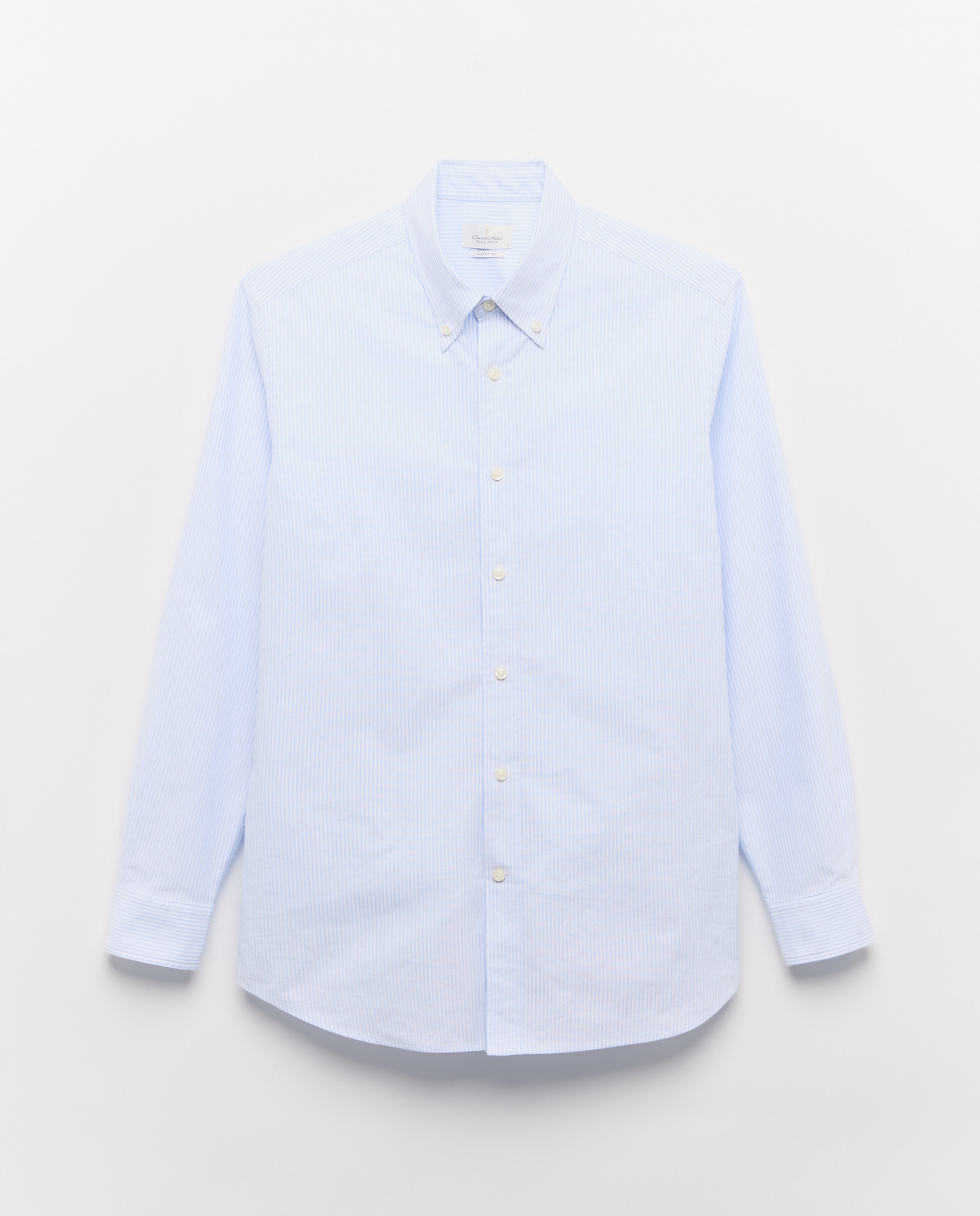Camisa Casual Oxford Classic Fit Celeste-4