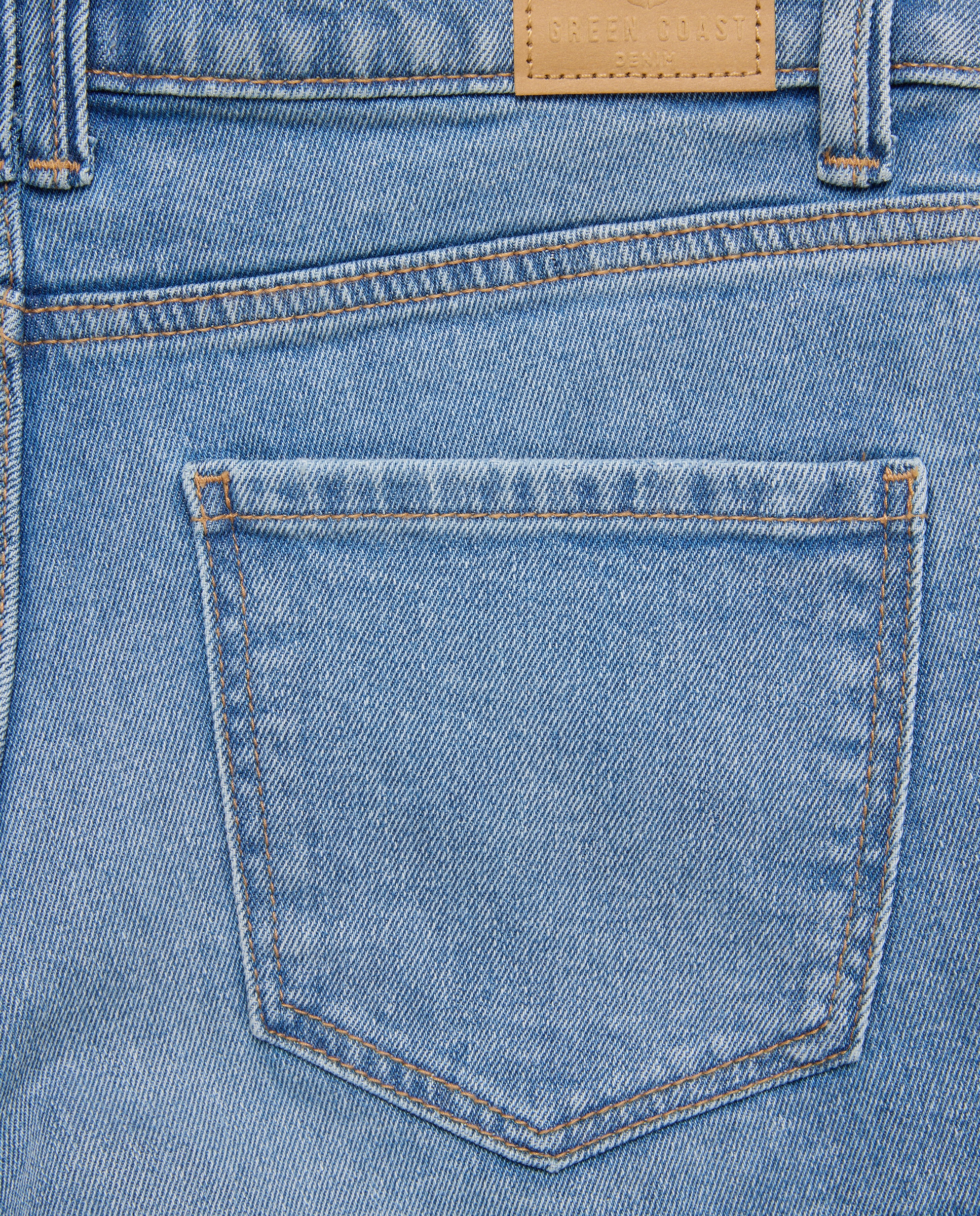 Calções Lisos de Algodão Índigo-5