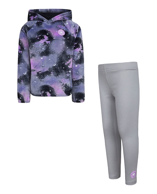 Imagen 0 de Conjunto legging y sudadera con capucha