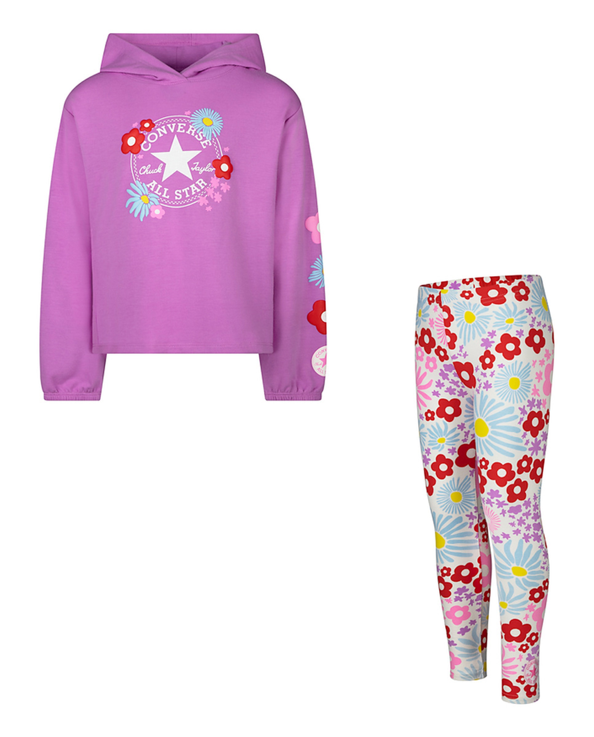 Imagen 0 de Conjunto legging y sudadera con capucha