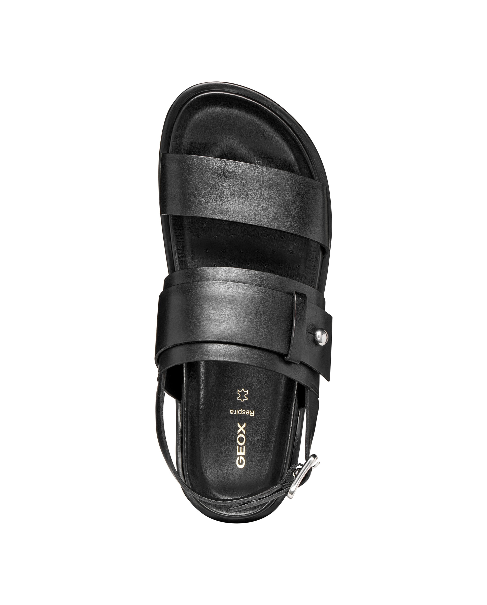 Sandália Plana Adelash Preto-5