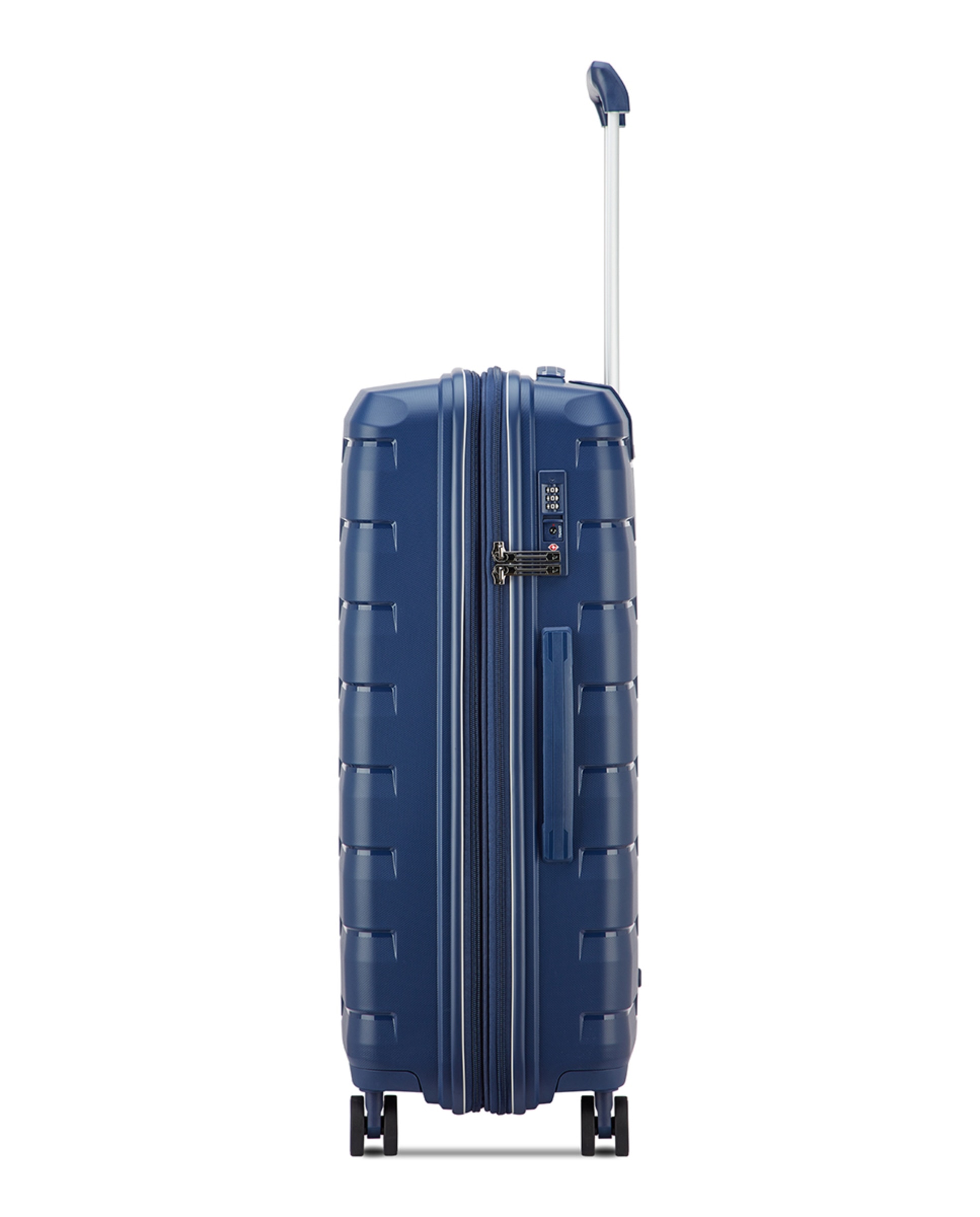 Trolley Médio Skyline 2.0 Expansível Rígido com Capacidade até 93 L Azul-marinho-5