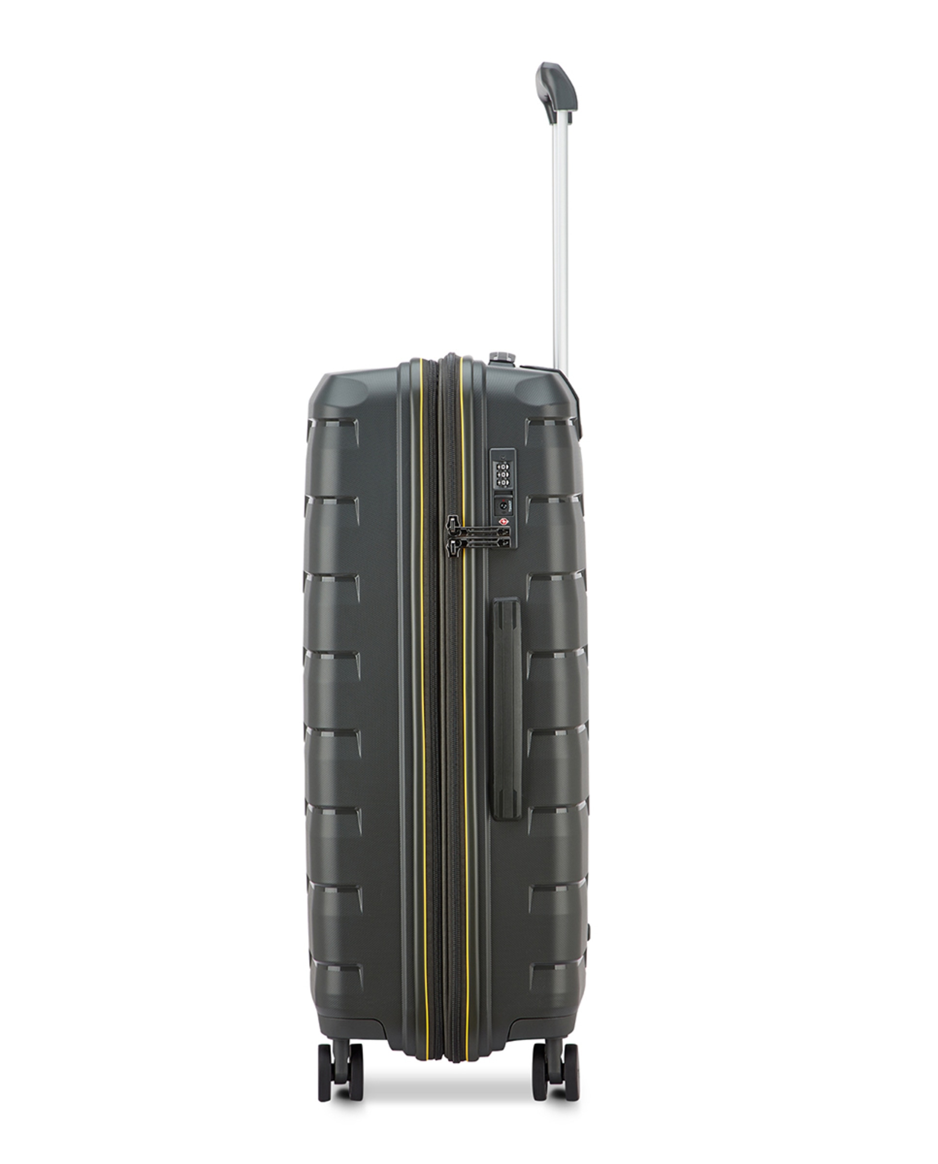 Trolley Médio Skyline 2.0 Expansível Rígido com Capacidade até 93 L Verde-militar-5