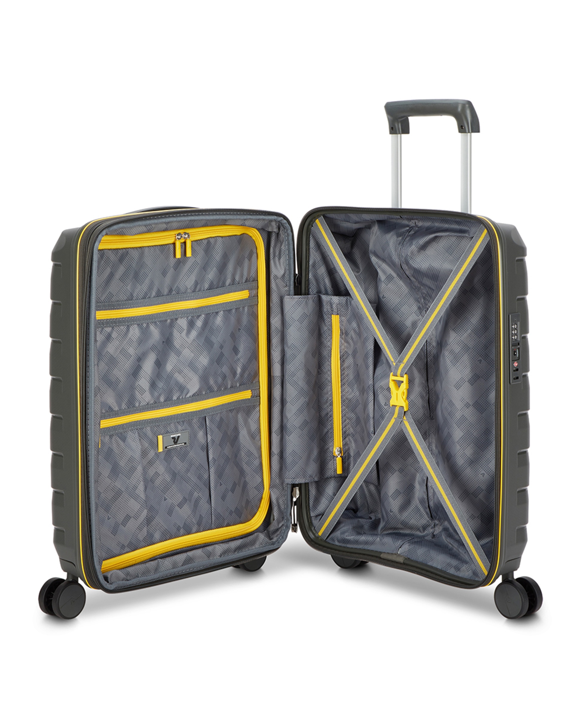 Trolley de Cabine Skyline 2.0 Expansível Rígido com Capacidade até 50 L Verde-militar-3