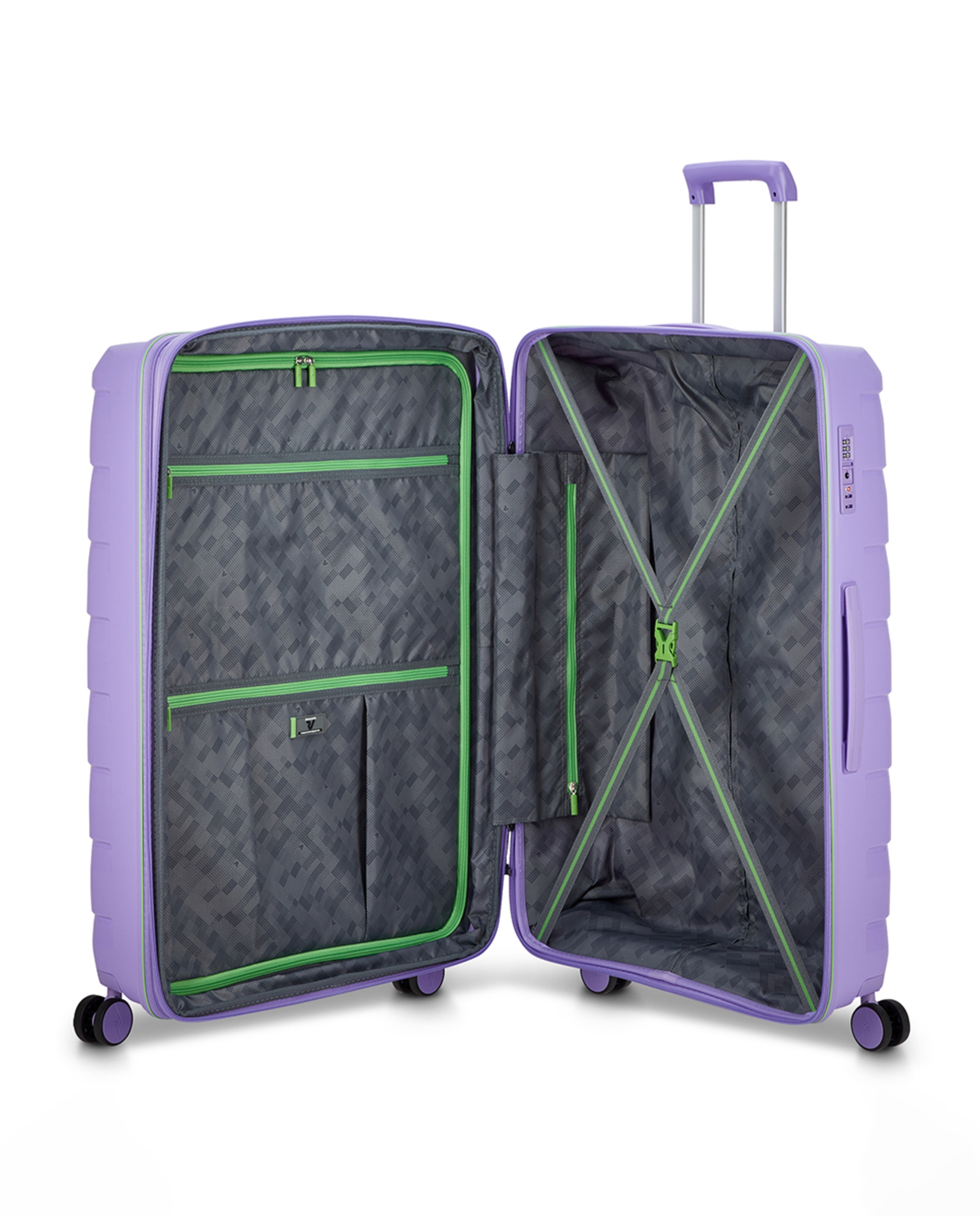 Trolley Grande Skyline 2.0 Expansível Rígido com Capacidade até 125 L Lilás-3