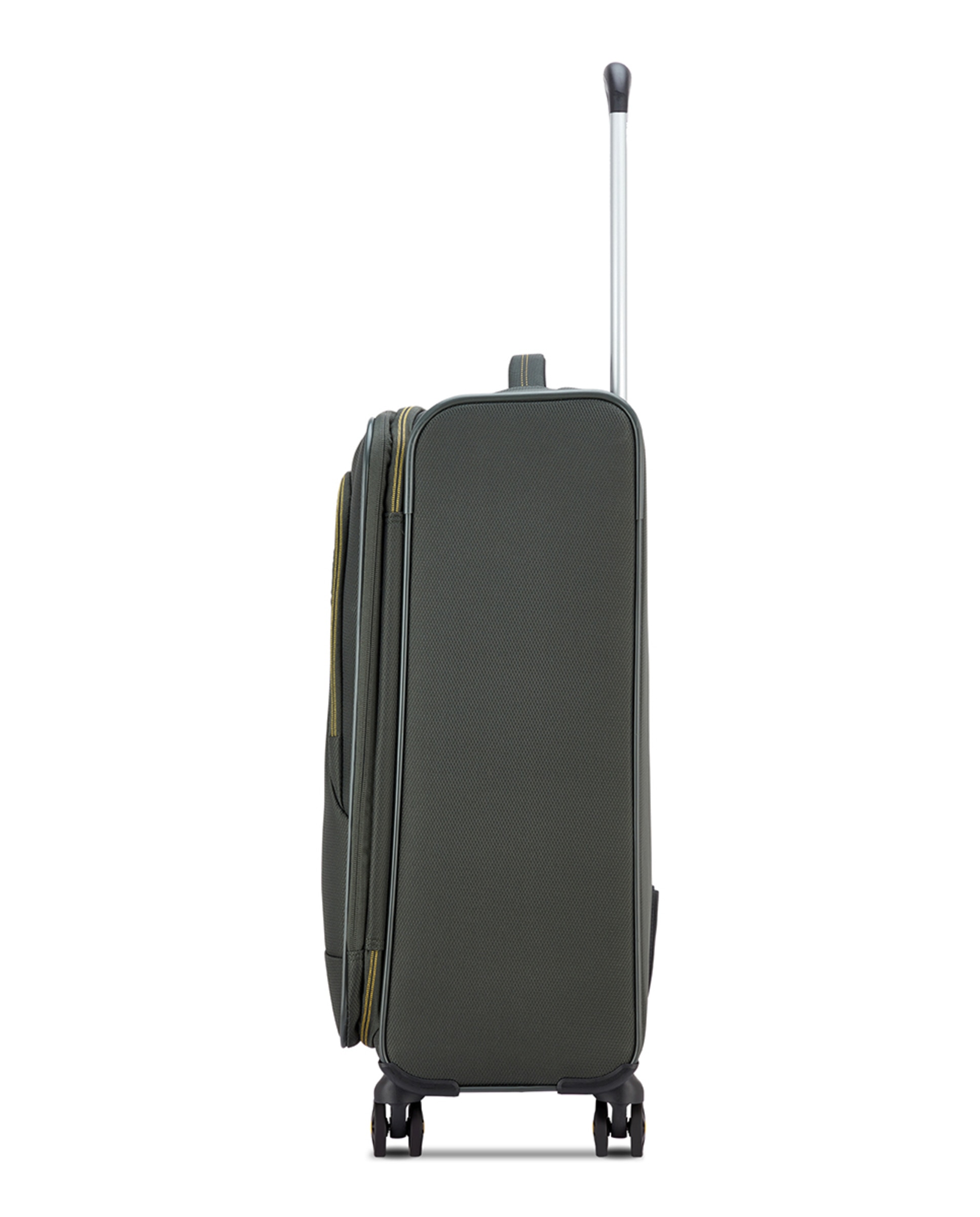 Trolley Médio Flyover Flexível e Expansível com Capacidade até 78 L Verde-militar-5