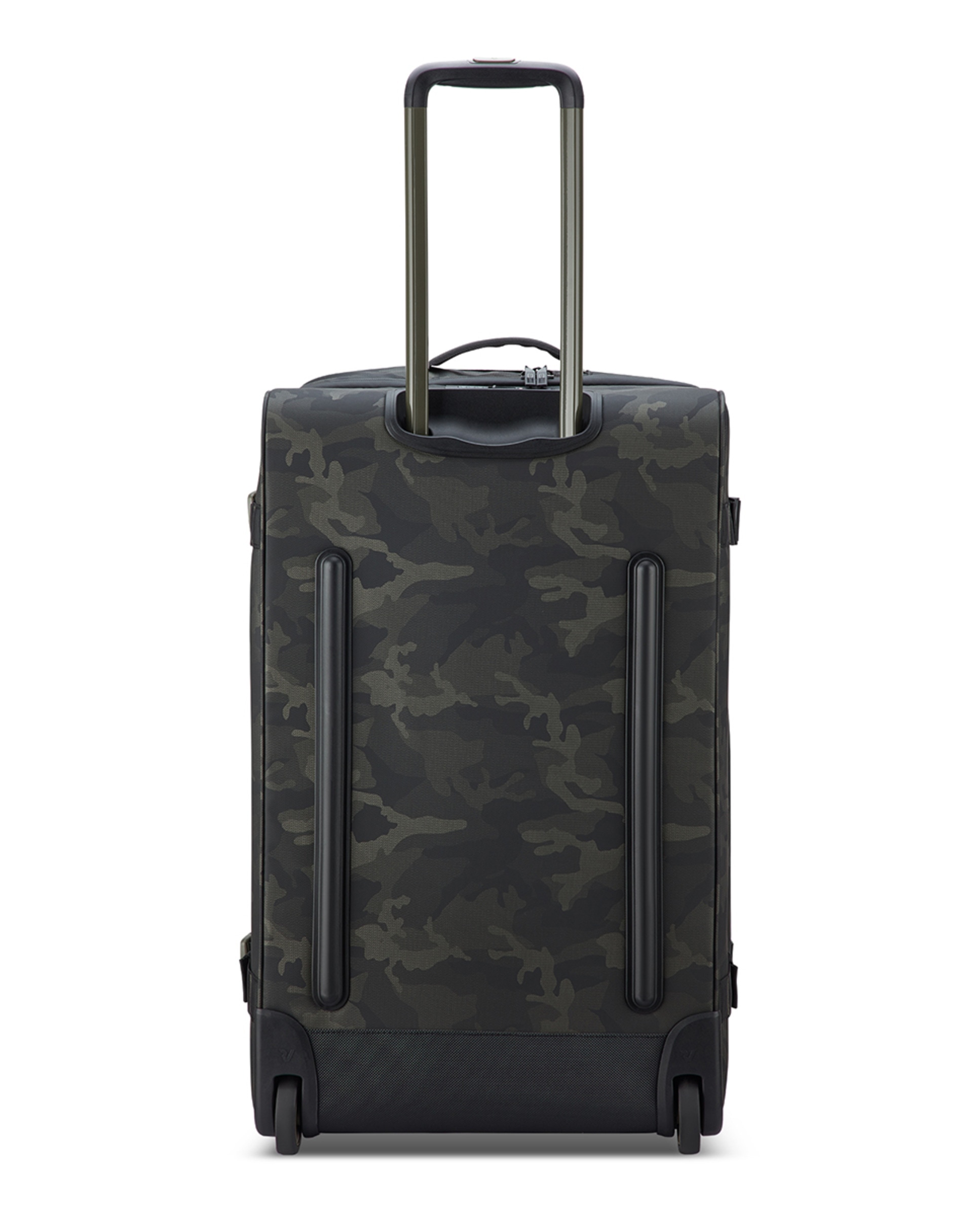 Mala Tipo Trolley Médio de Poliéster - 73 L Verde-2