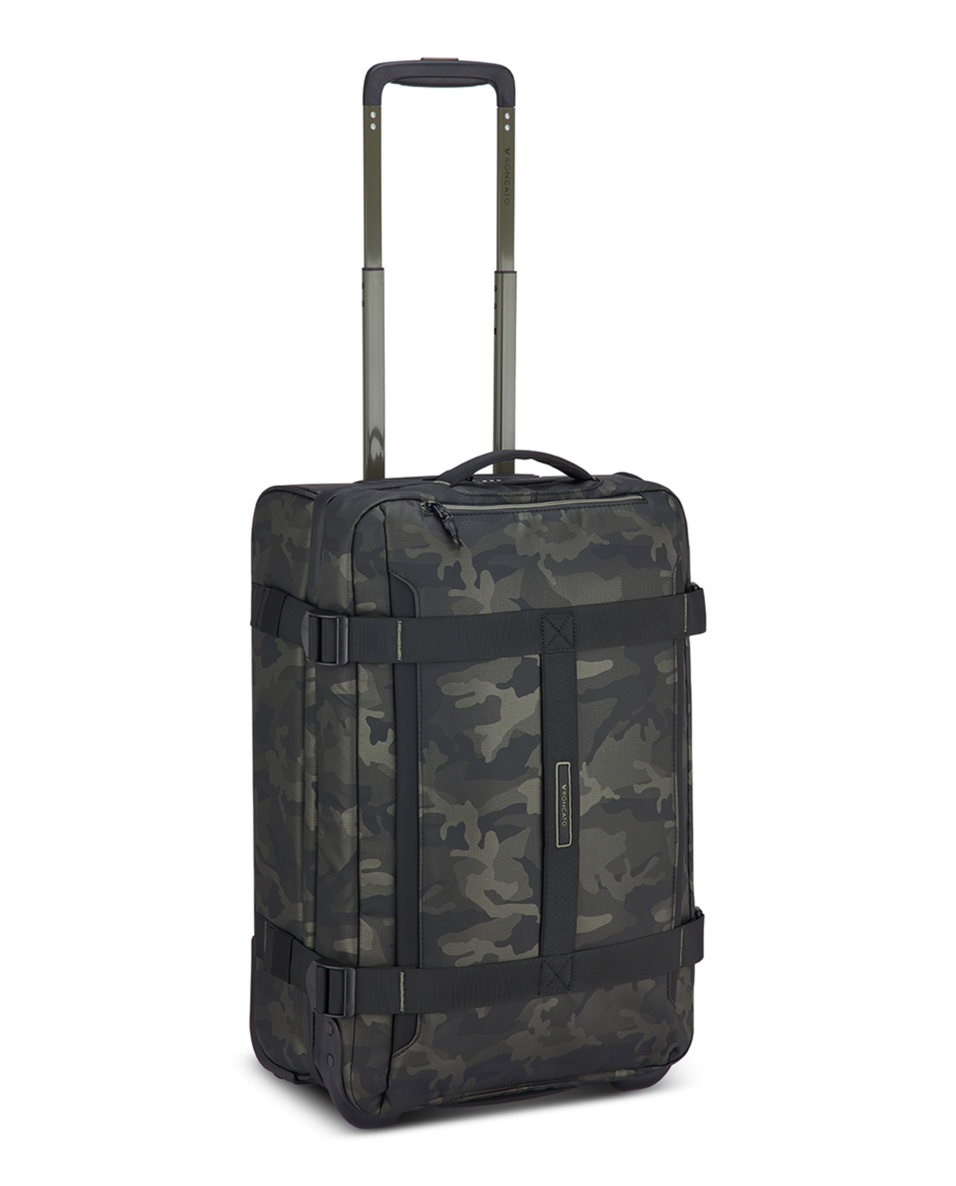 Mala Tipo Trolley de Cabine em Poliéster - 36,5 L Verde-9