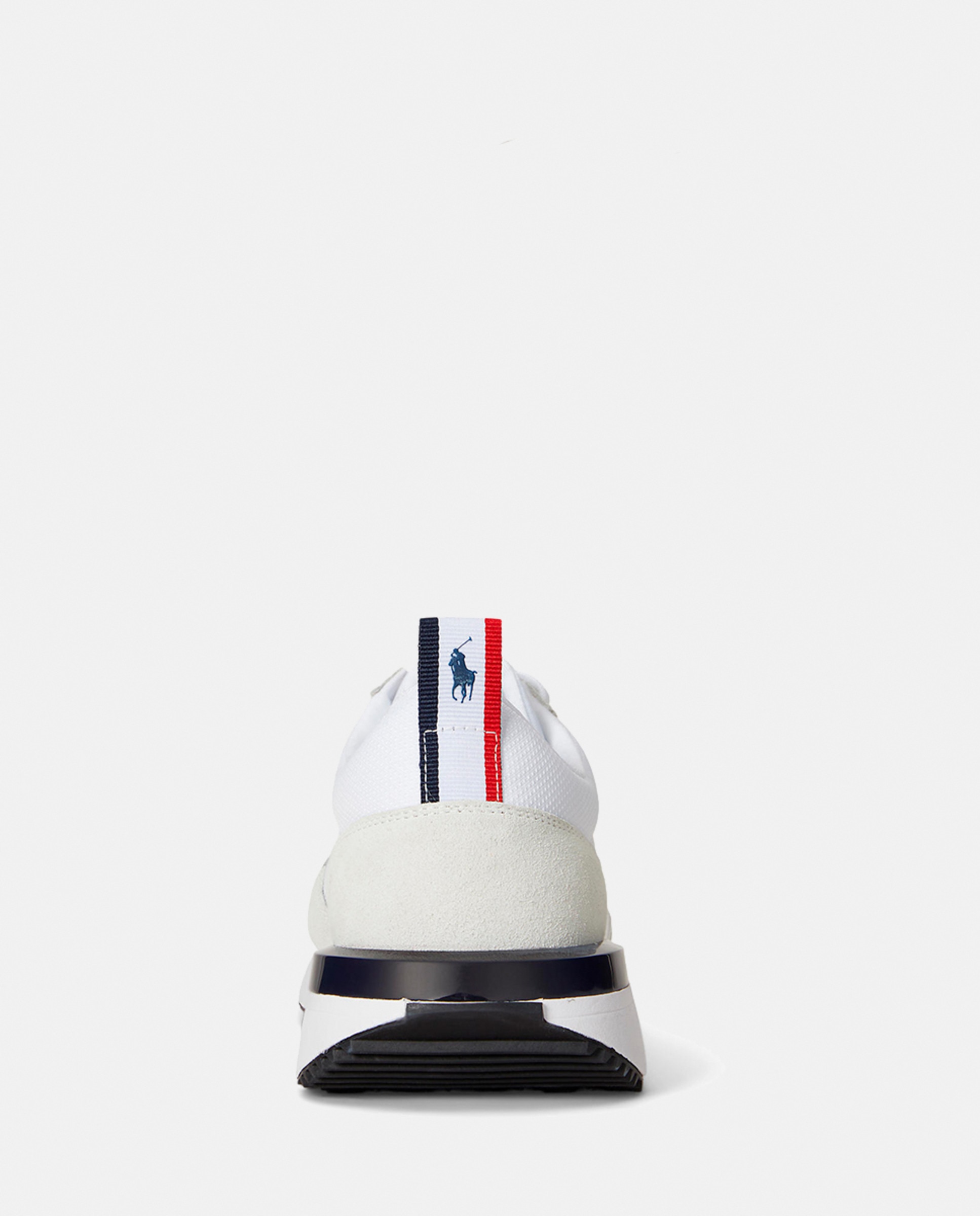 Sapatilhas Baixas Train 89 Tipo Running em Pele Branco-3