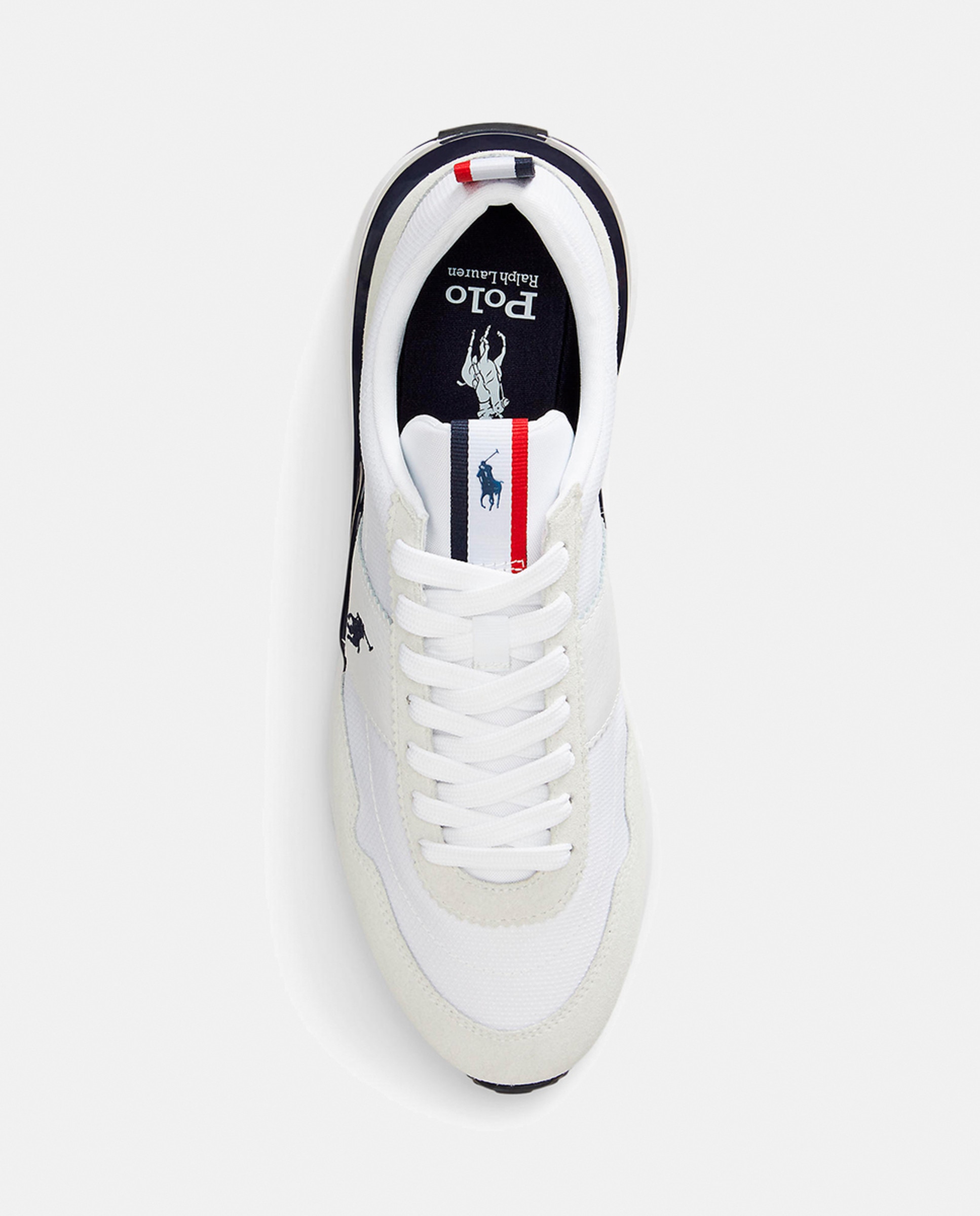 Sapatilhas Baixas Train 89 Tipo Running em Pele Branco-2