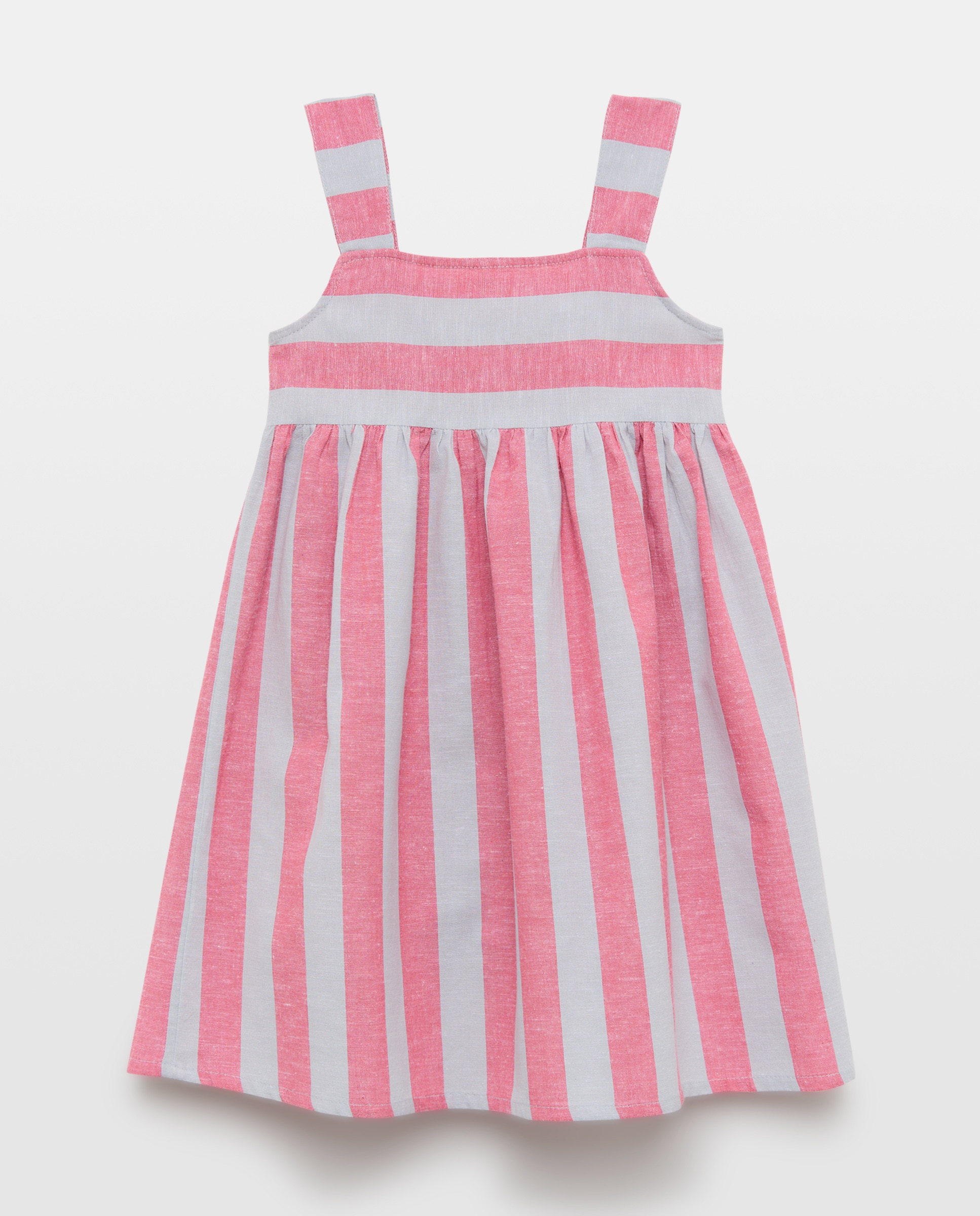Imagen 0 de Vestido niña de rayas