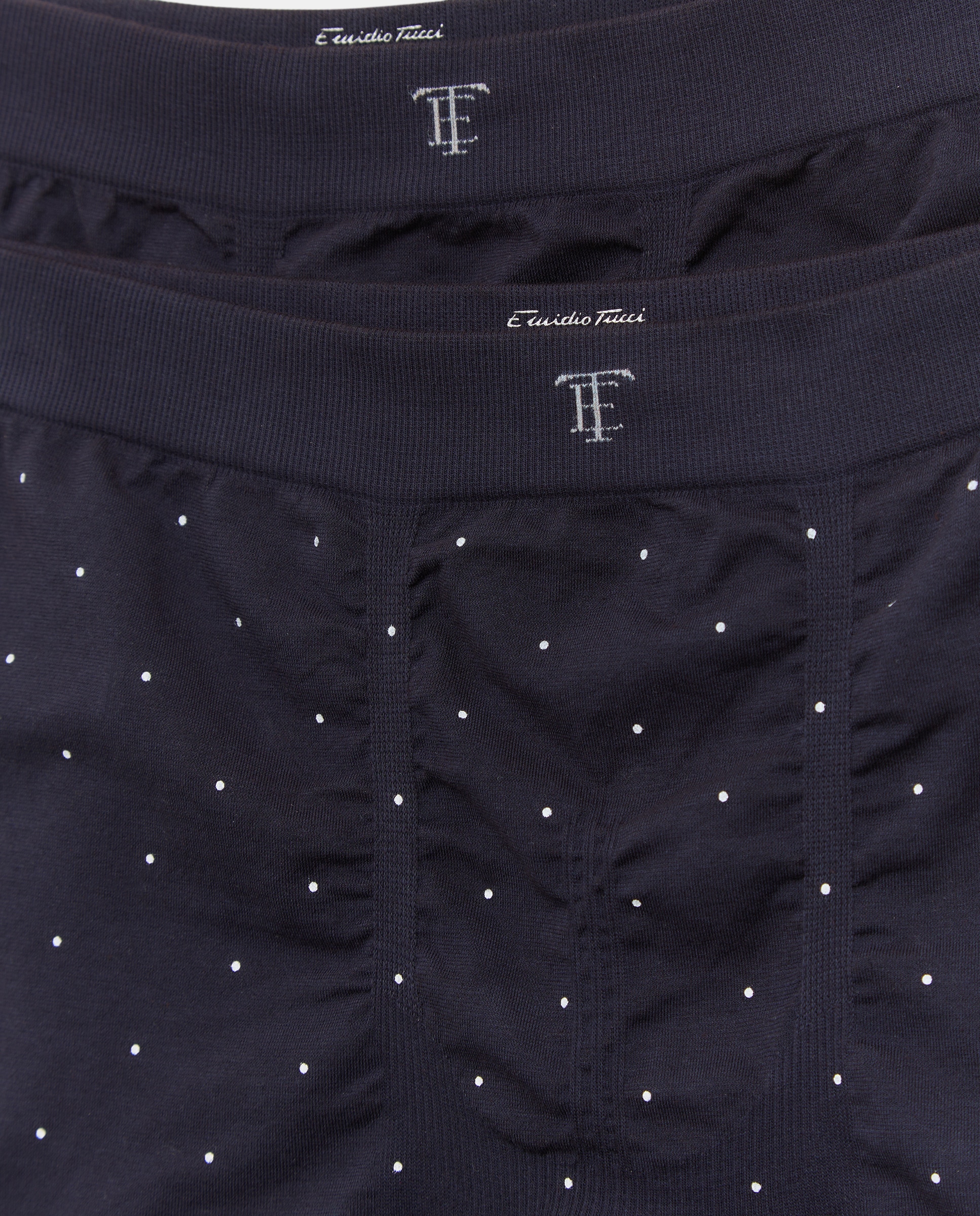 Pack de 2 Boxers sem Costuras e com Estampado Azul-marinho-3