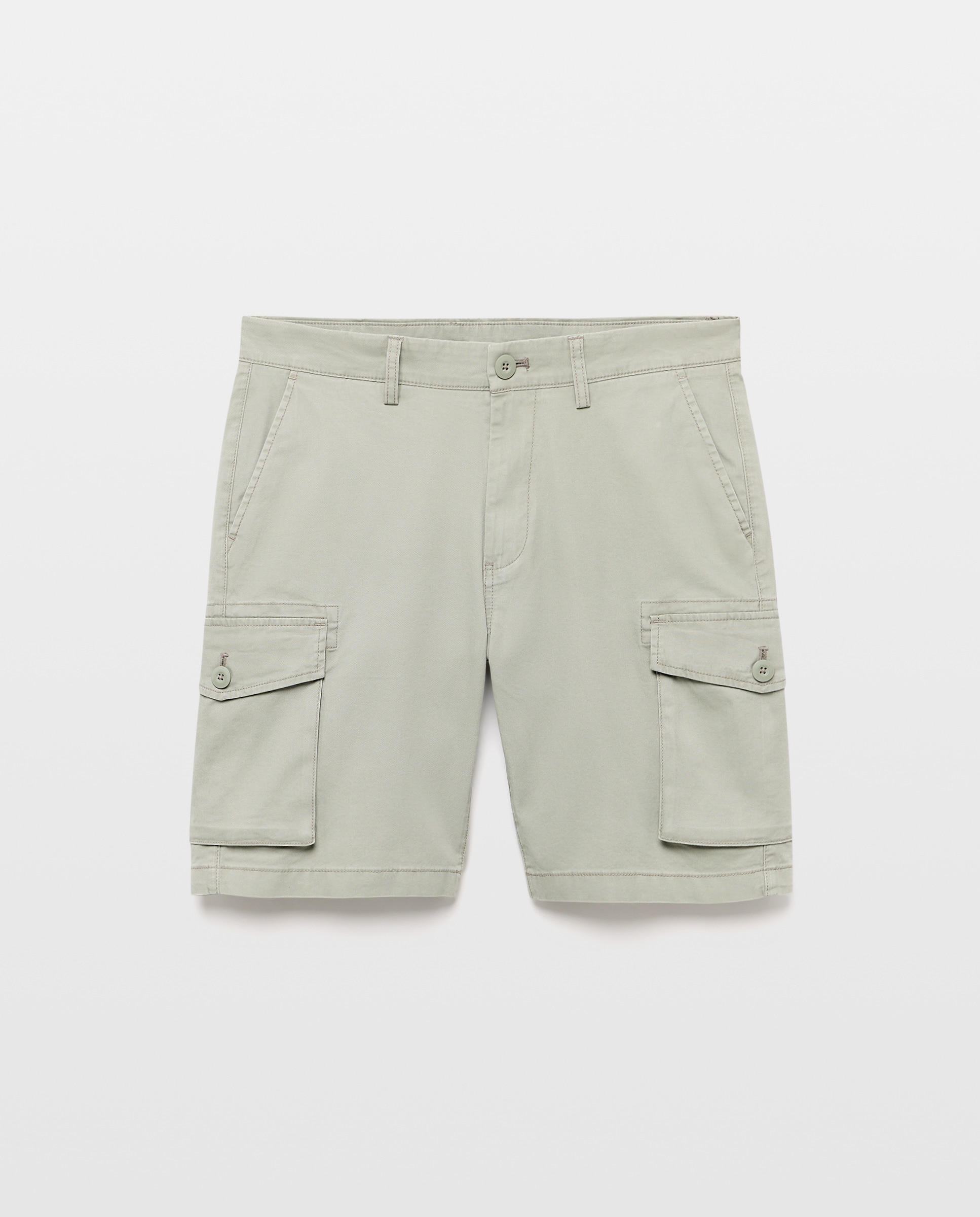 Bermuda hombre cargo 520 Kaki-4