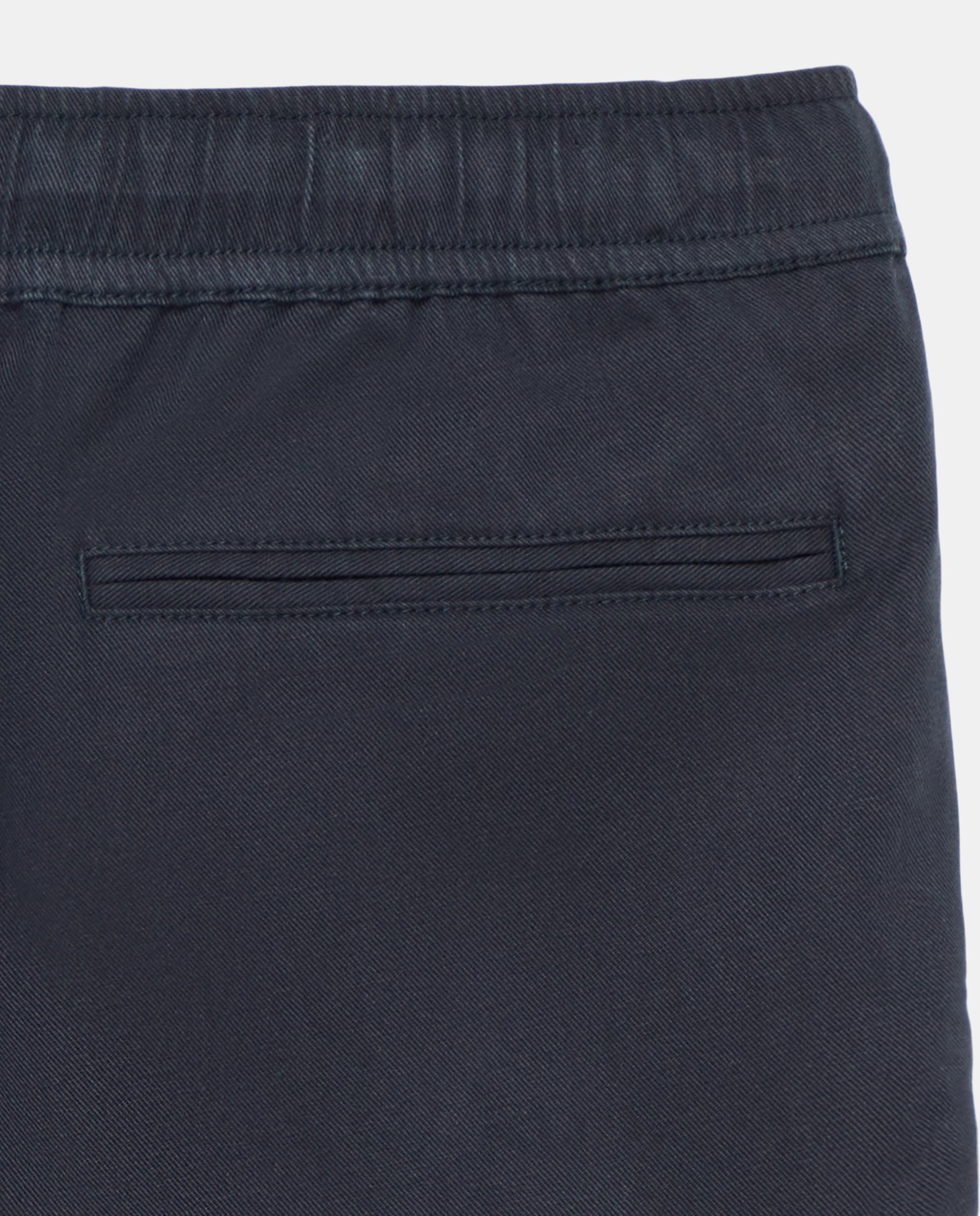 Bermuda hombre cargo con lino 471 Índigo-5